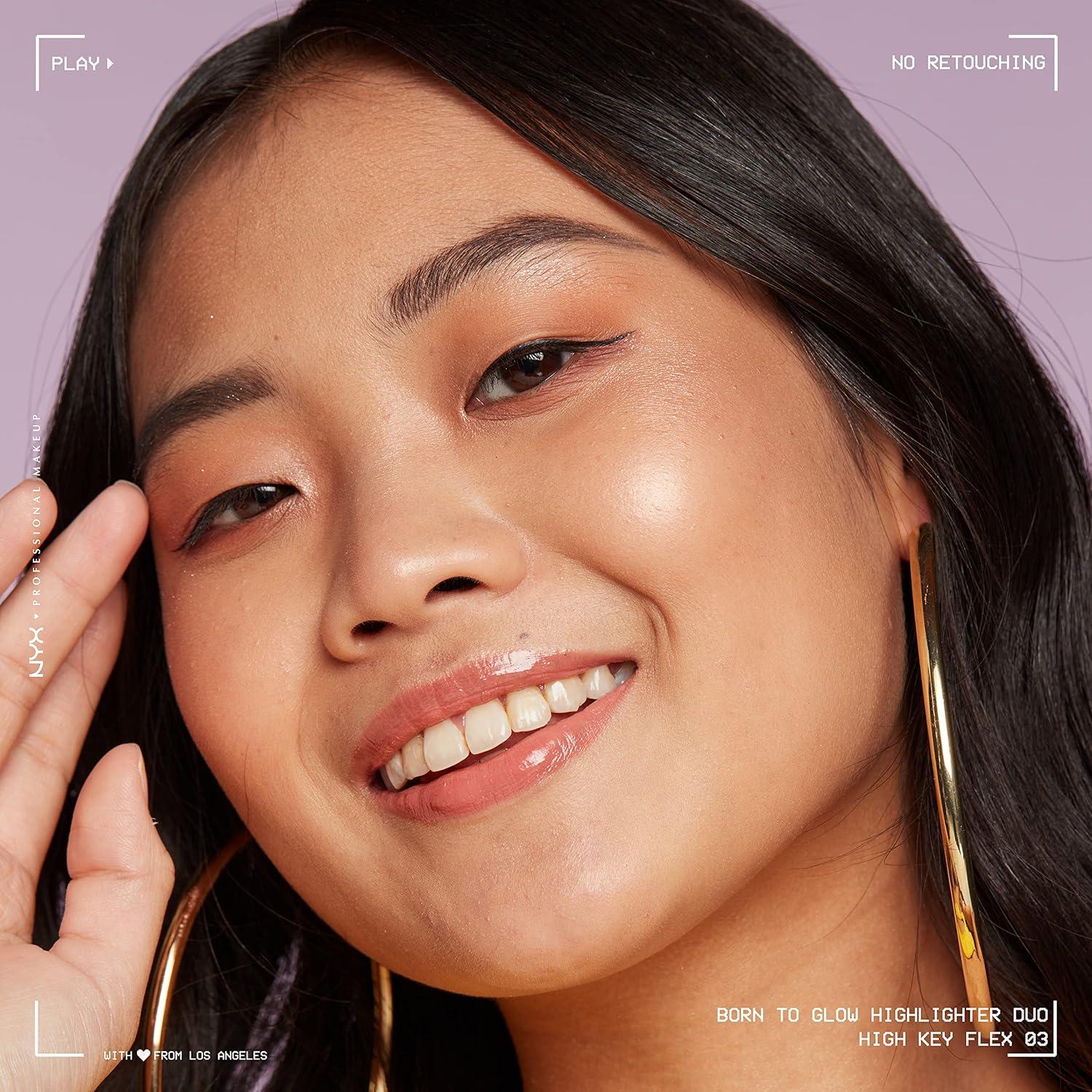 Iluminador NYX Professional Makeup Dúo Hiper Brillante 5.67g