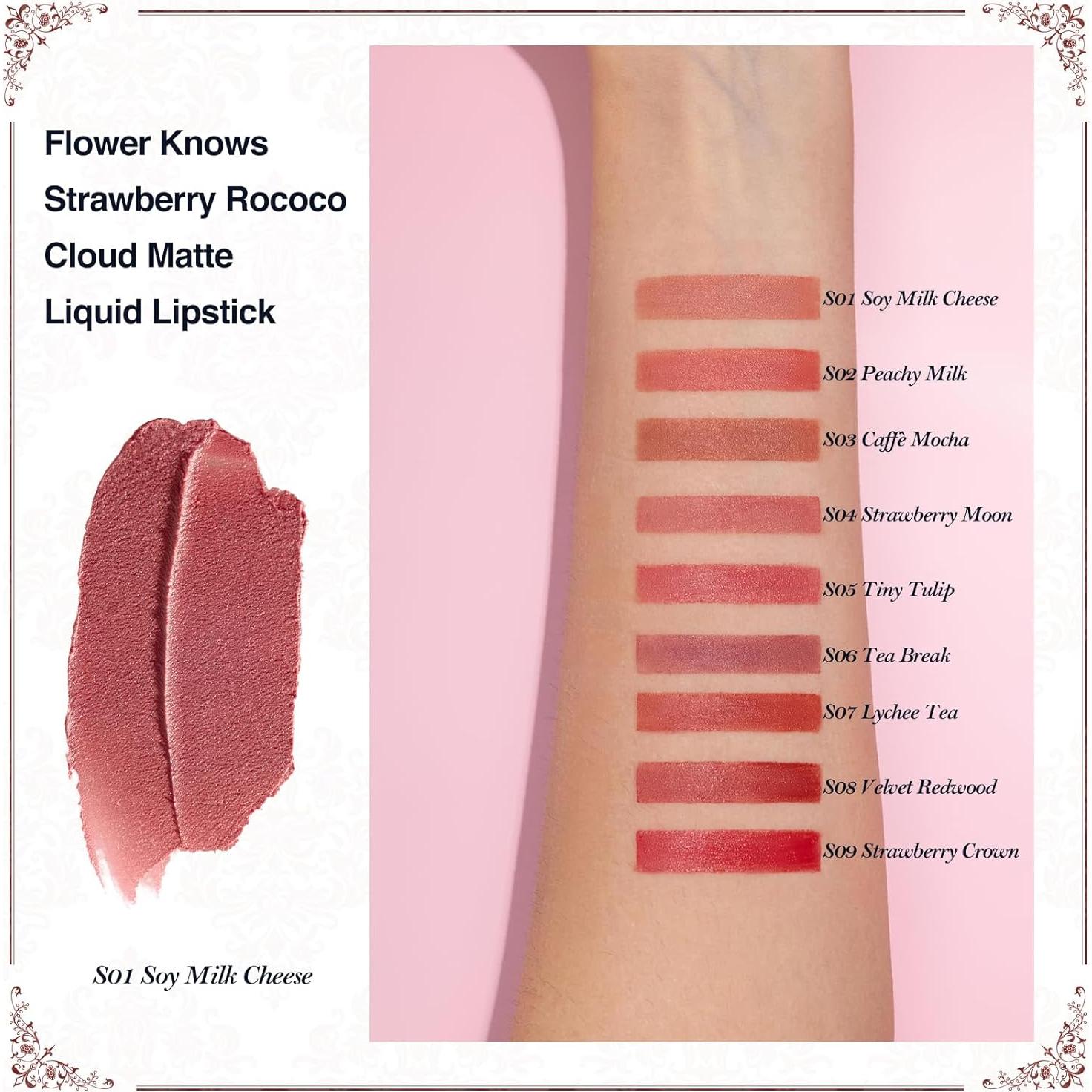 Crema de Labios Flower Knows S01 Nude Cálido 3.54 ml