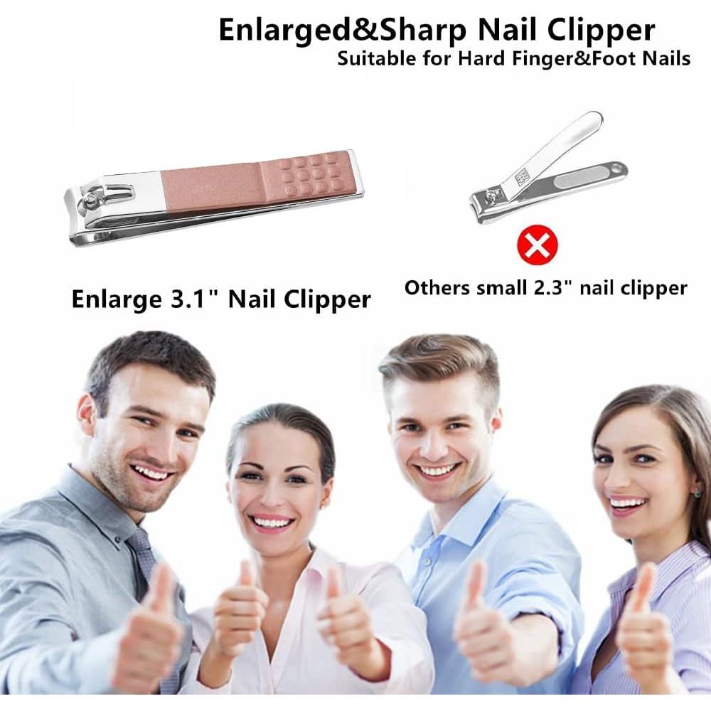 Juego de Cortauñas Waxxy para Uñas Gruesas - 4 Pcs