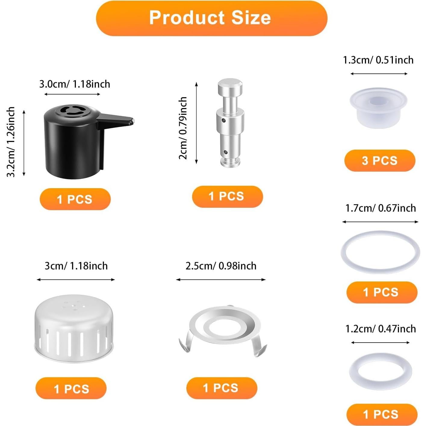 Válvula de Repuesto ZOZODIA para Instant Pot Duo 3-6 Qt