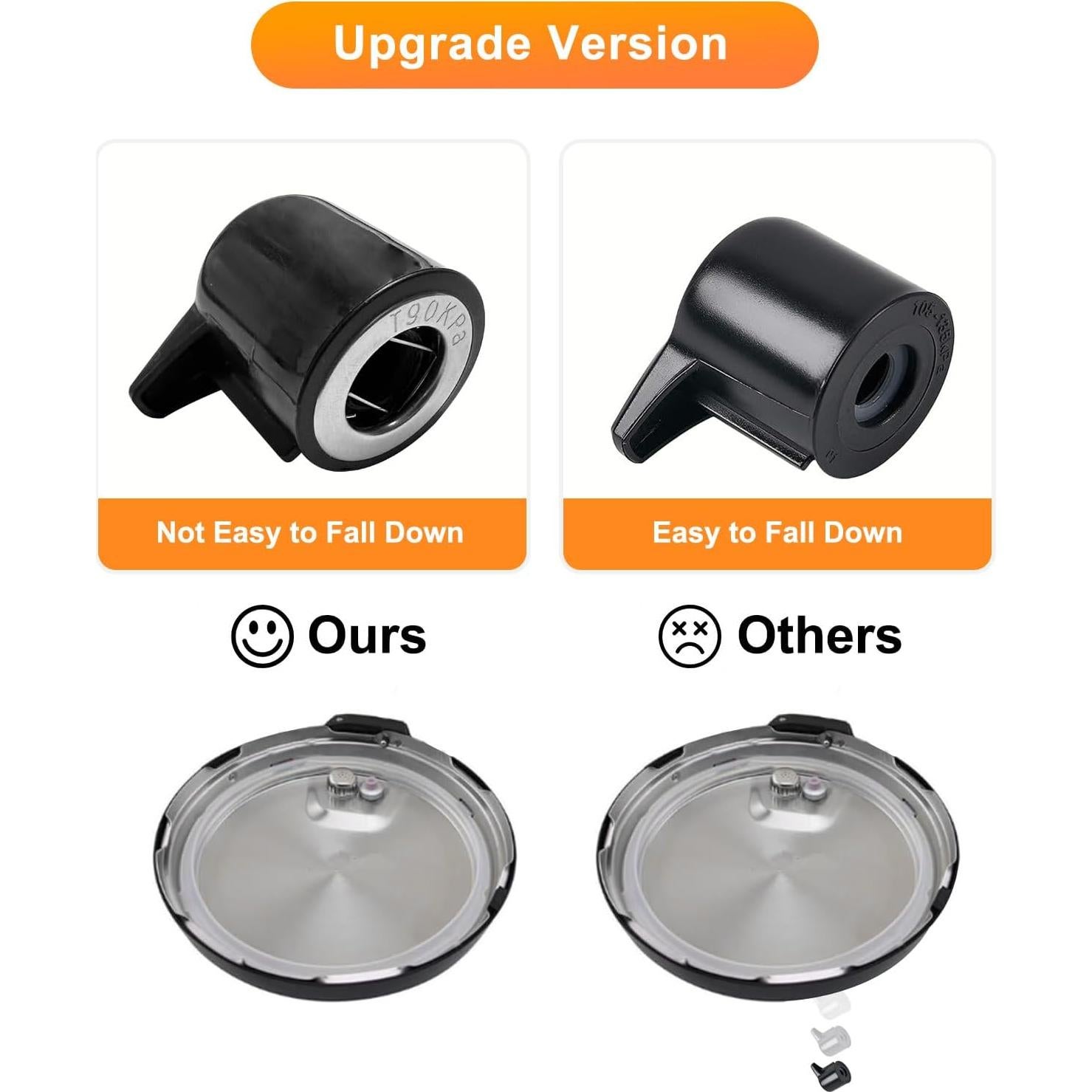 Válvula de Repuesto ZOZODIA para Instant Pot Duo 3-6 Qt