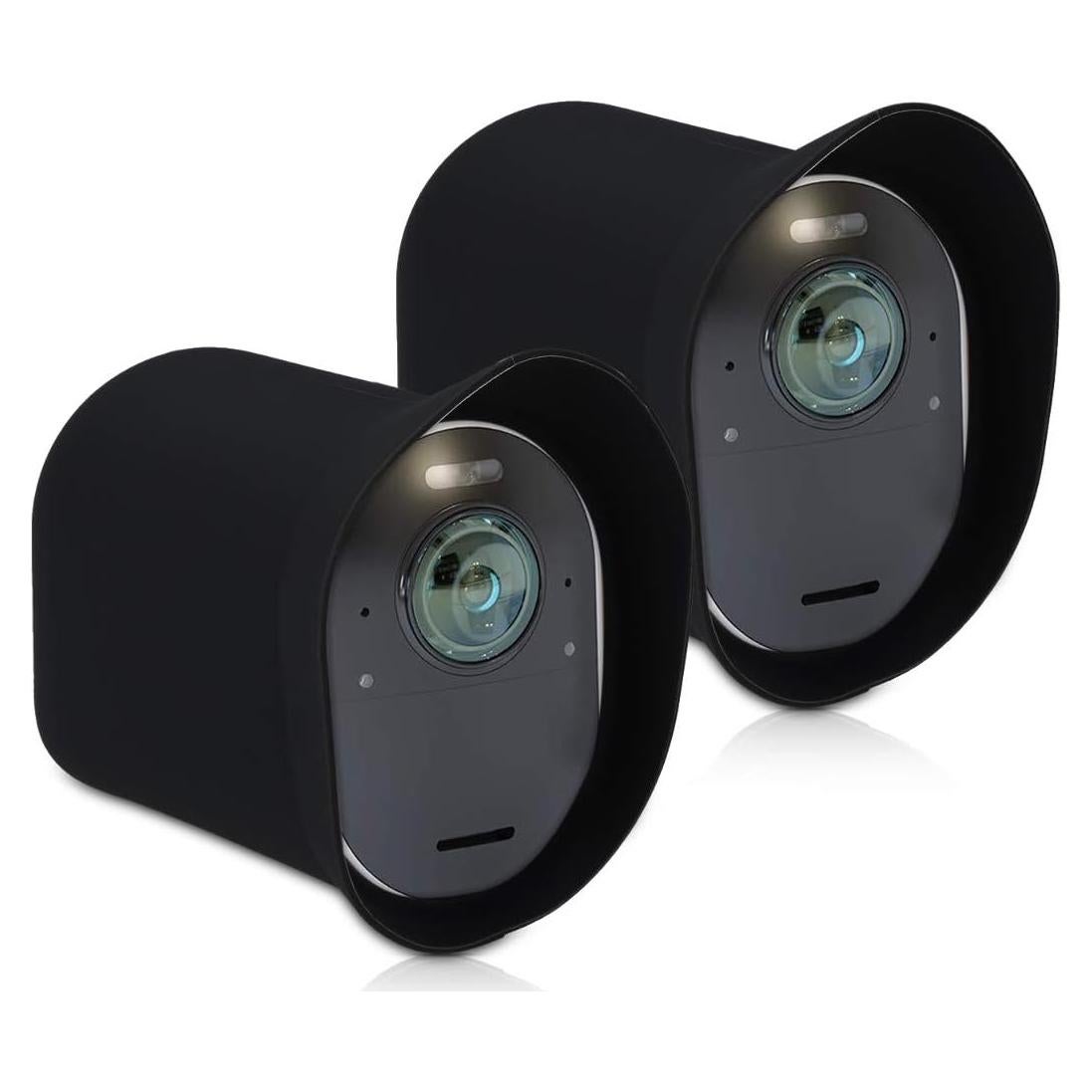 Funda de Silicona kwmobile para Arlo Ultra/Pro 3/4 - Negra