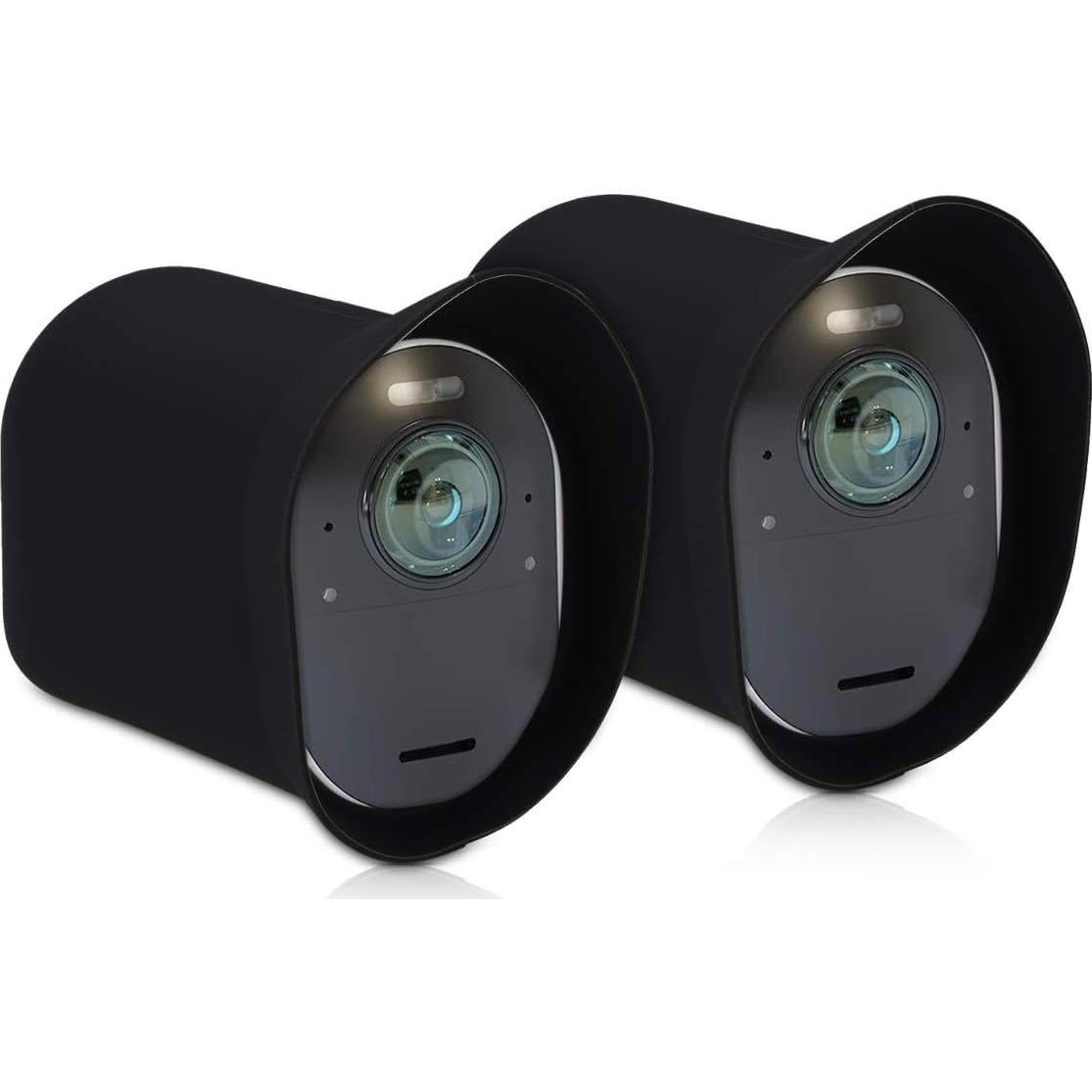 Funda de Silicona kwmobile para Arlo Ultra/Pro 3/4 - Negra