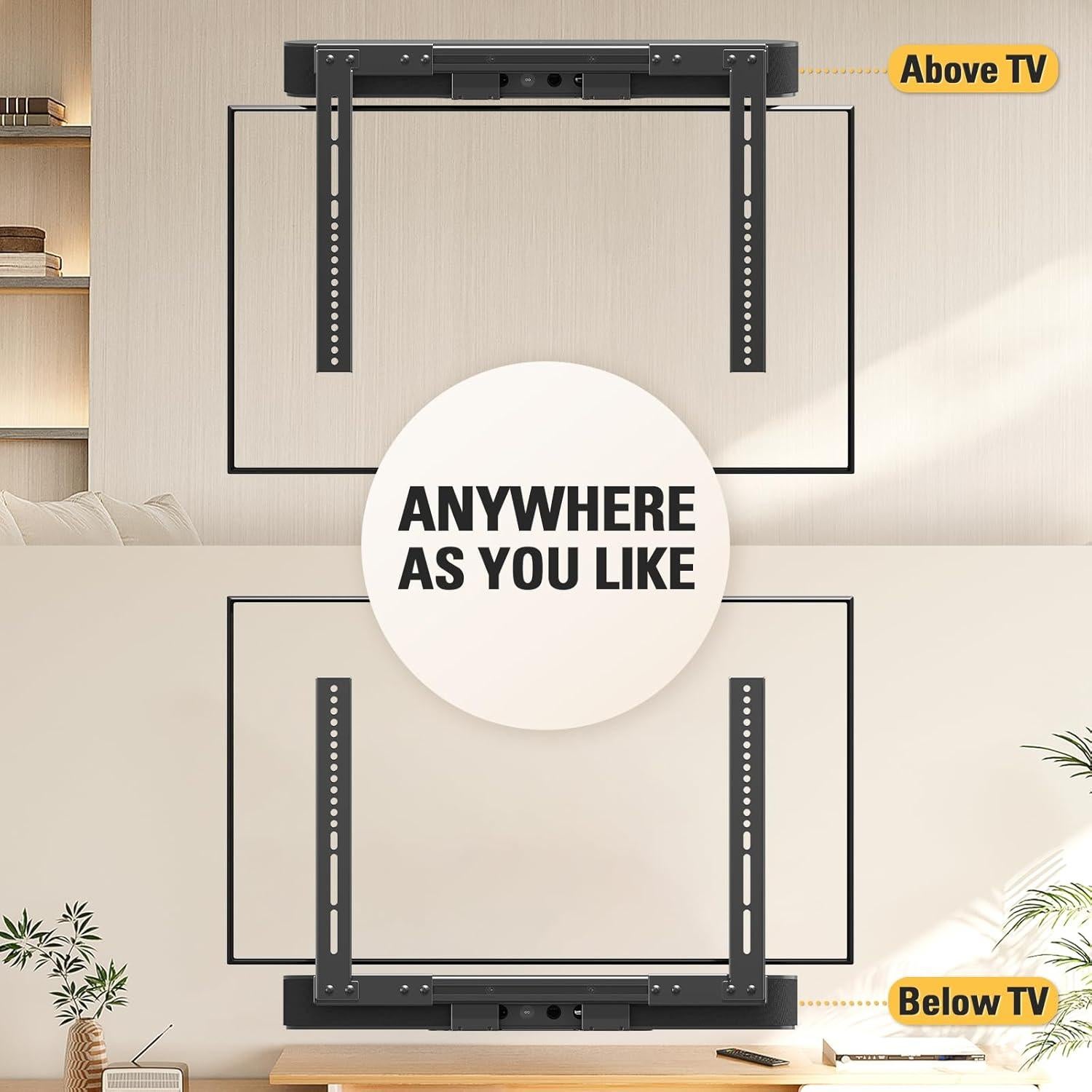 Soporte para barra de sonido Mounting Dream MD5426-B para Sonos Beam