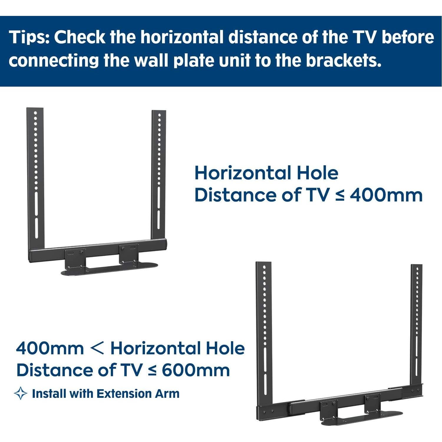 Soporte para barra de sonido Mounting Dream MD5426-B para Sonos Beam