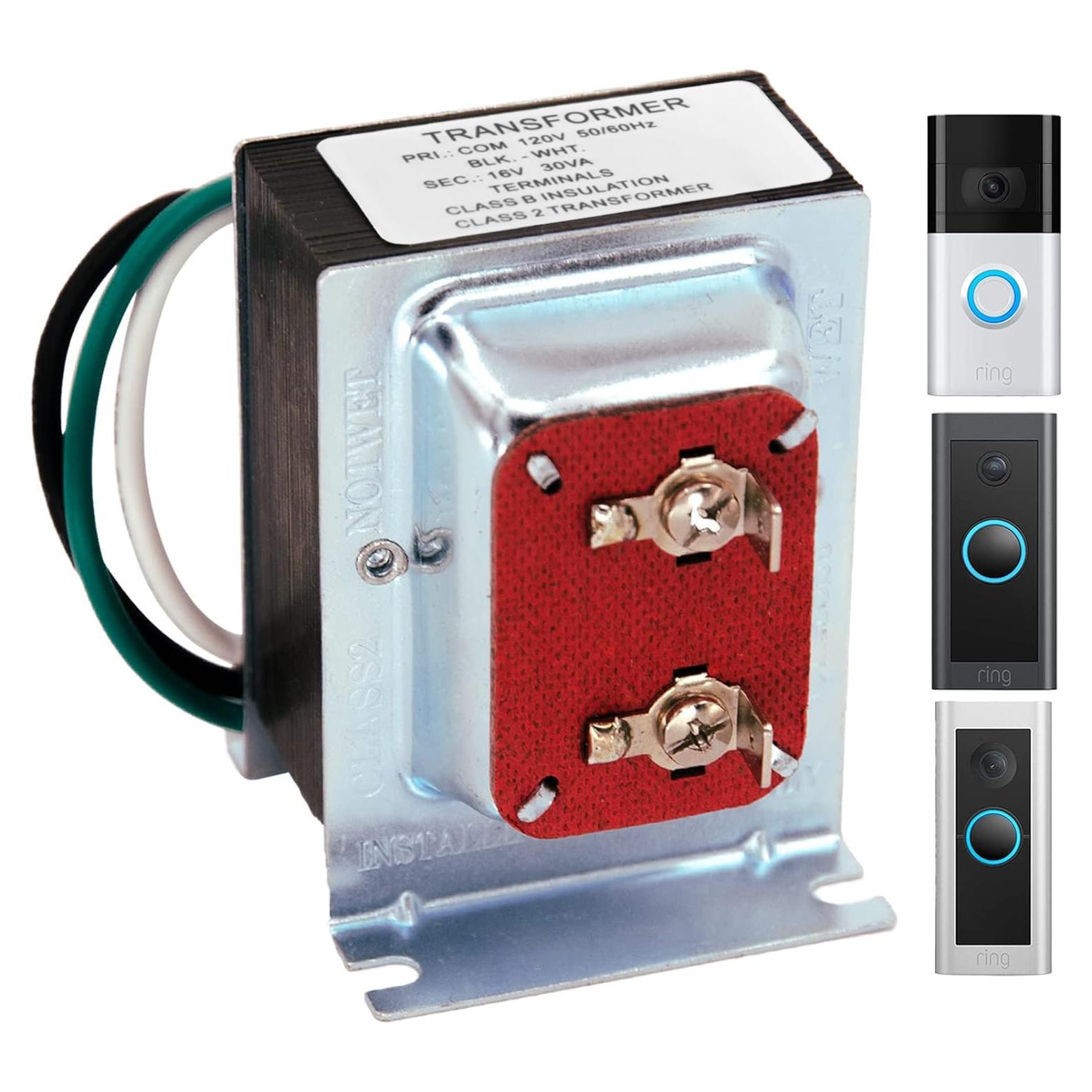 Transformador de Timbre 16V ChooKaChoo 30VA Compatible Ring