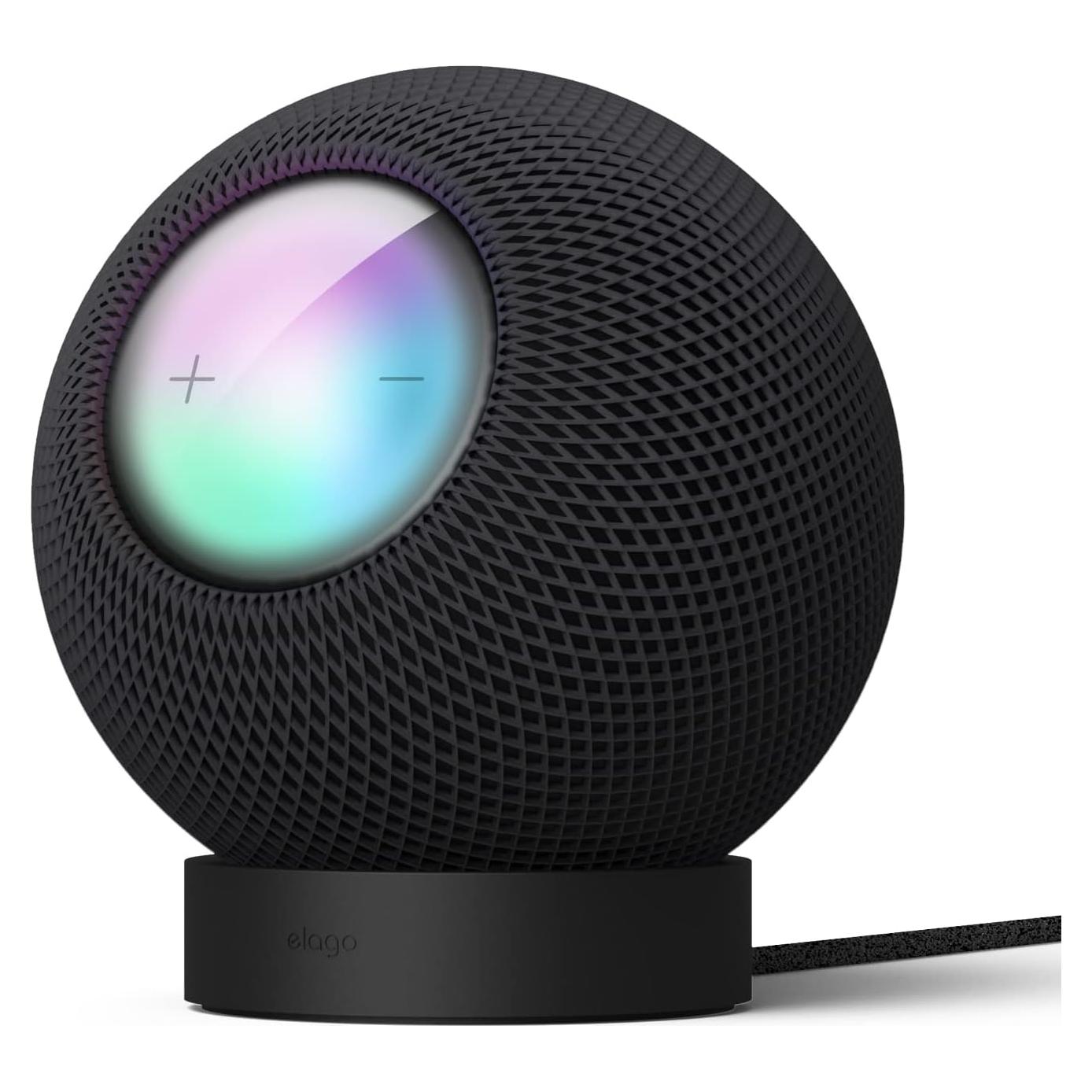 Soporte elago para HomePod Mini - Silicona Antideslizante Negro