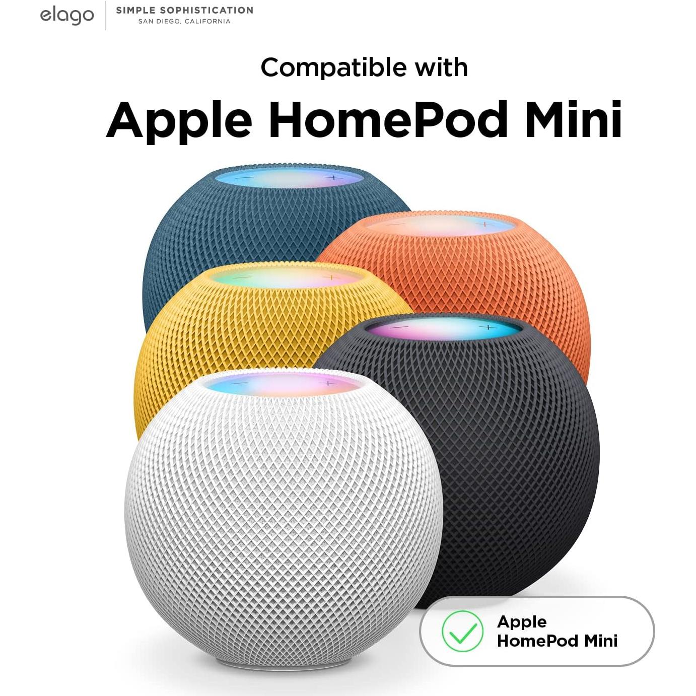 Soporte elago para HomePod Mini - Silicona Antideslizante Negro