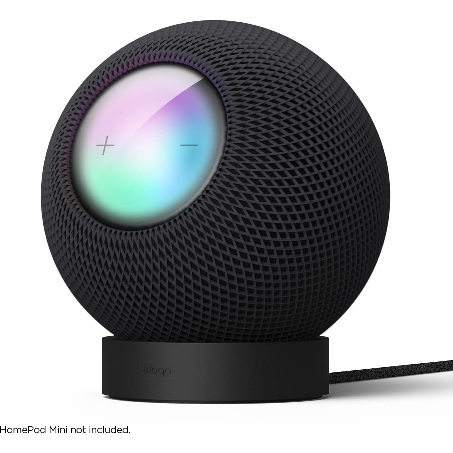 Soporte elago para HomePod Mini - Silicona Antideslizante Negro