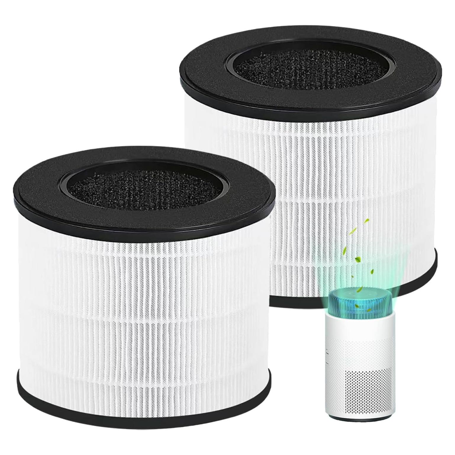 Filtro HEPA Verdadero CHAMONNY para Purificador Coway Airmega 100 - Paquete de 2