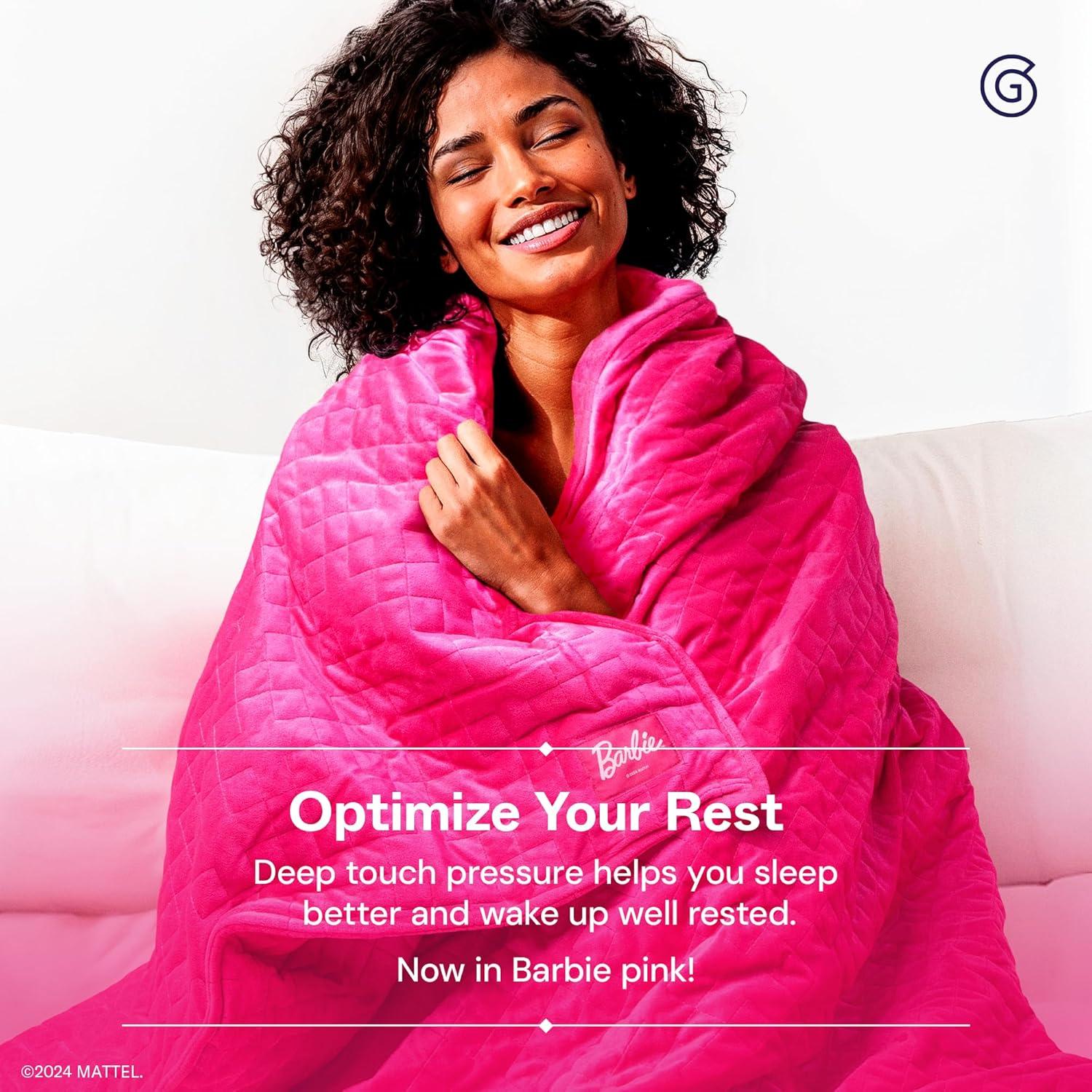 Manta de gravedad Gravity Barbie 6.8 kg Individual Rosa