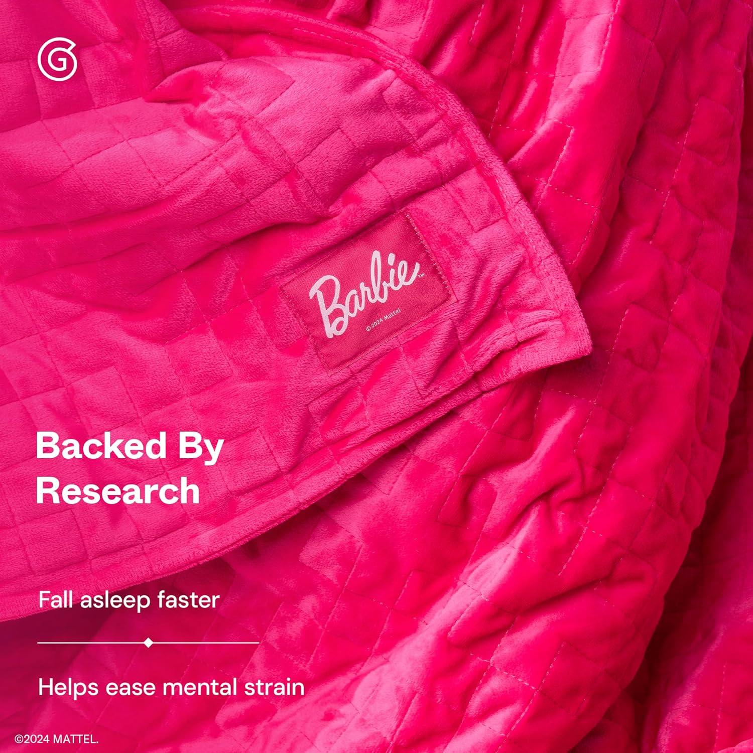 Manta de gravedad Gravity Barbie 6.8 kg Individual Rosa