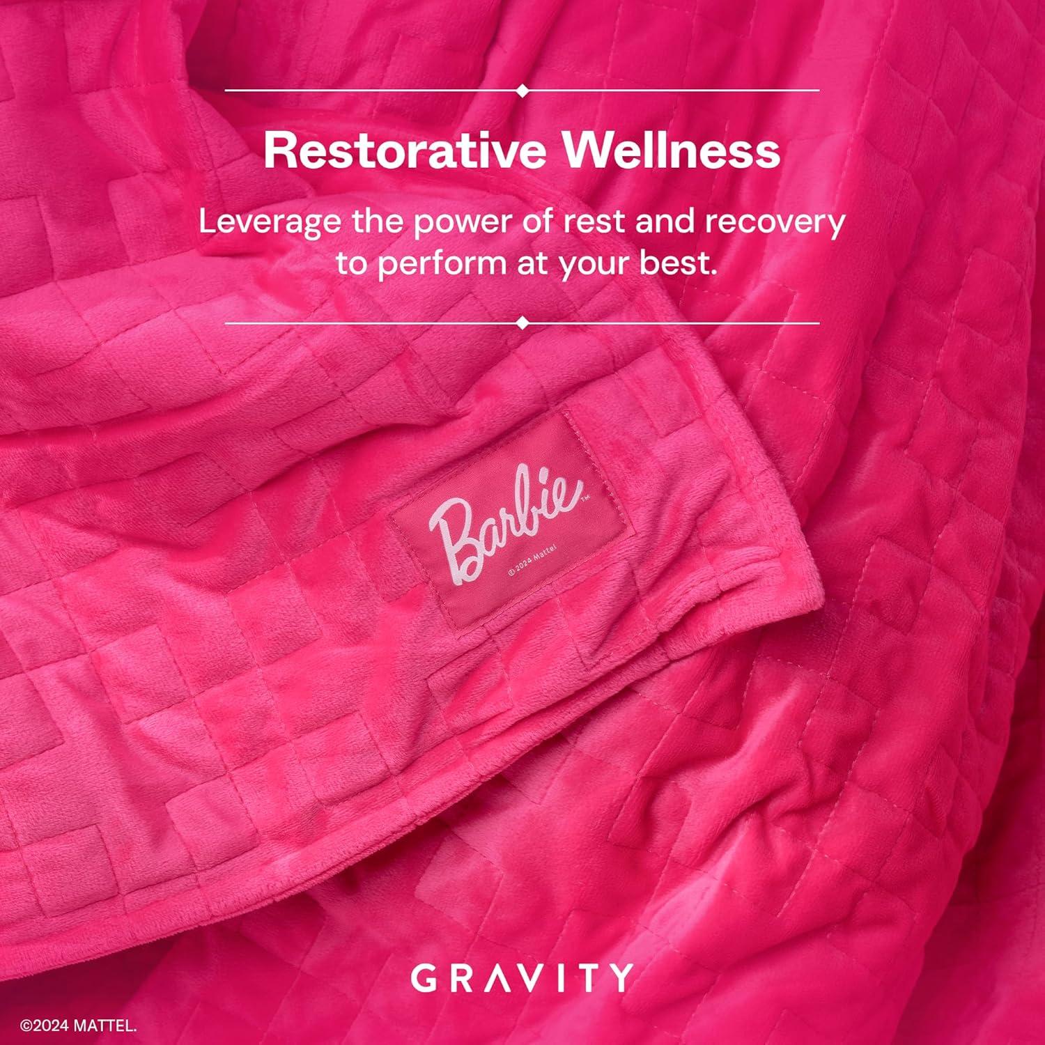 Manta de gravedad Gravity Barbie 6.8 kg Individual Rosa