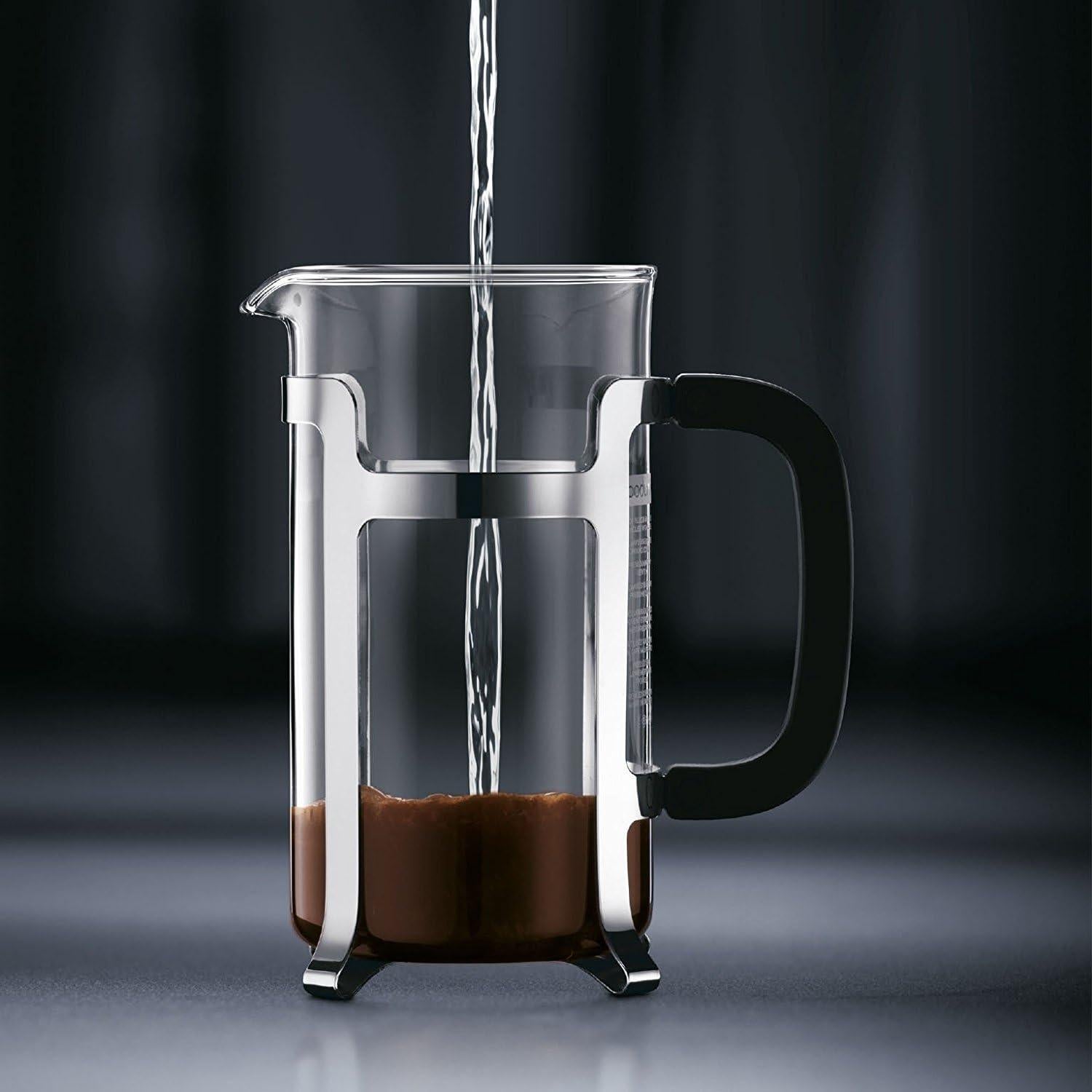 Cafetera de Émbolo Bodum Jesper 1000ml Acero Inoxidable