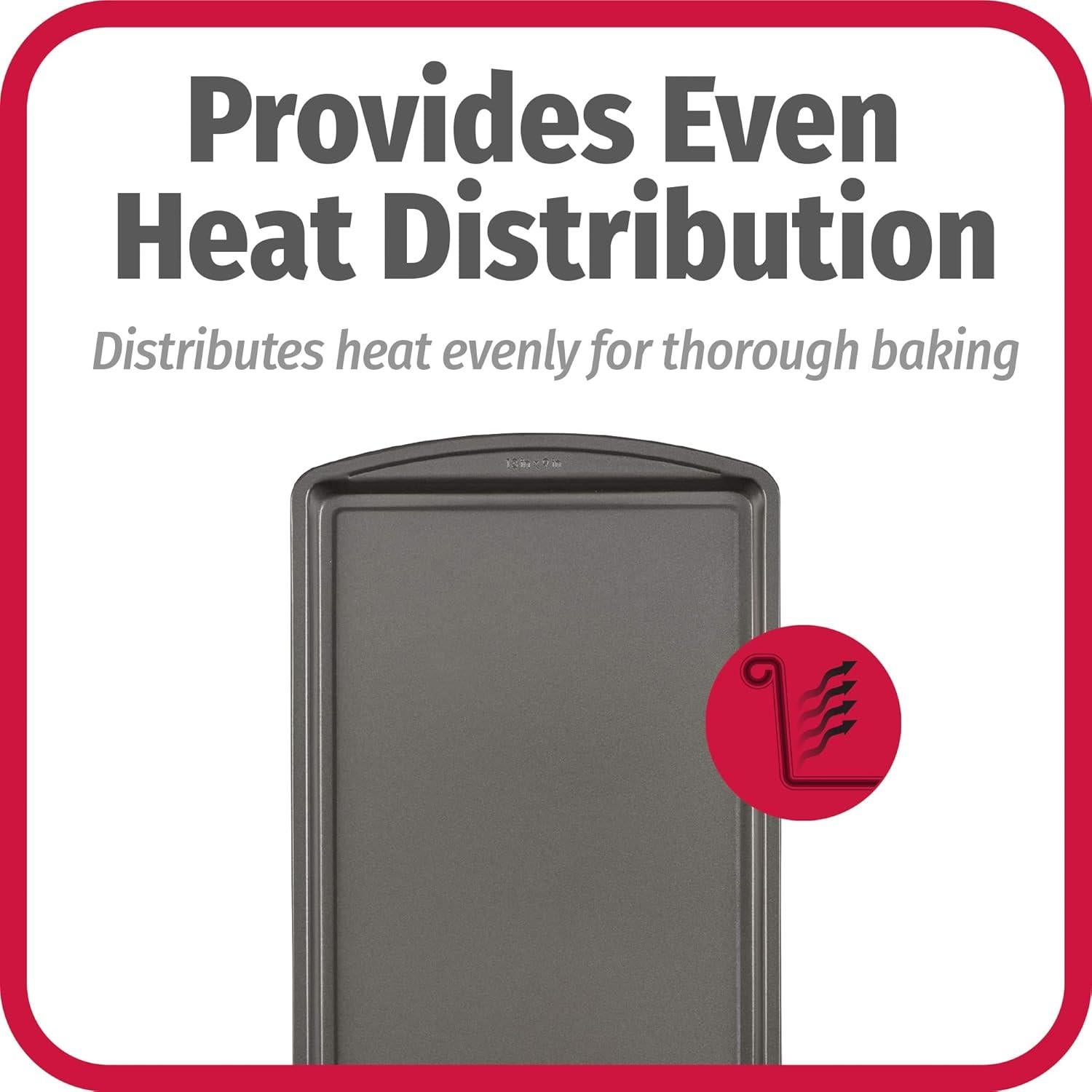 Bandeja para Galletas GoodCook 33x23 cm Antiadherente Acero