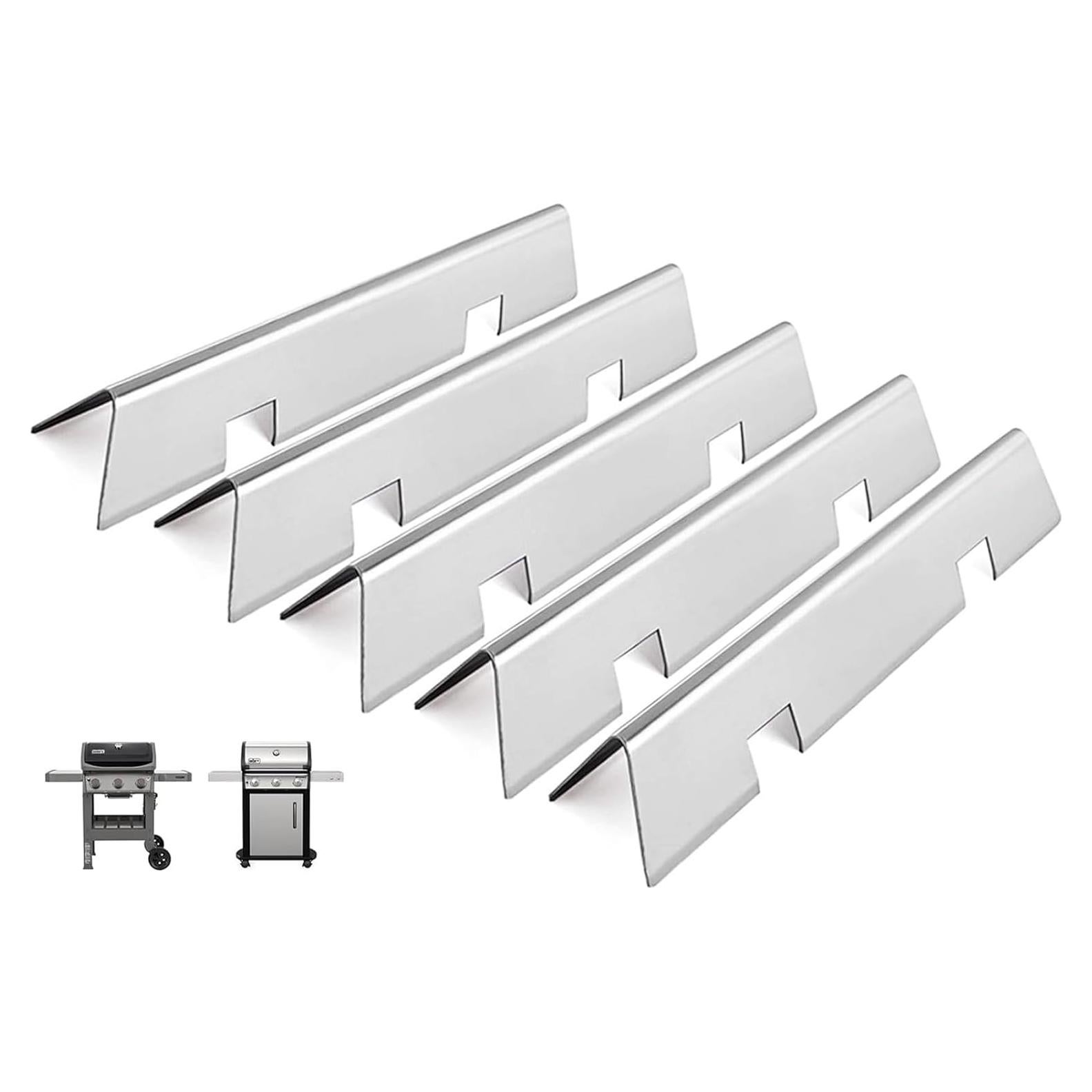 Barras Flavorizer Acero Inoxidable PETKAO para Weber Spirit II 38.86 cm