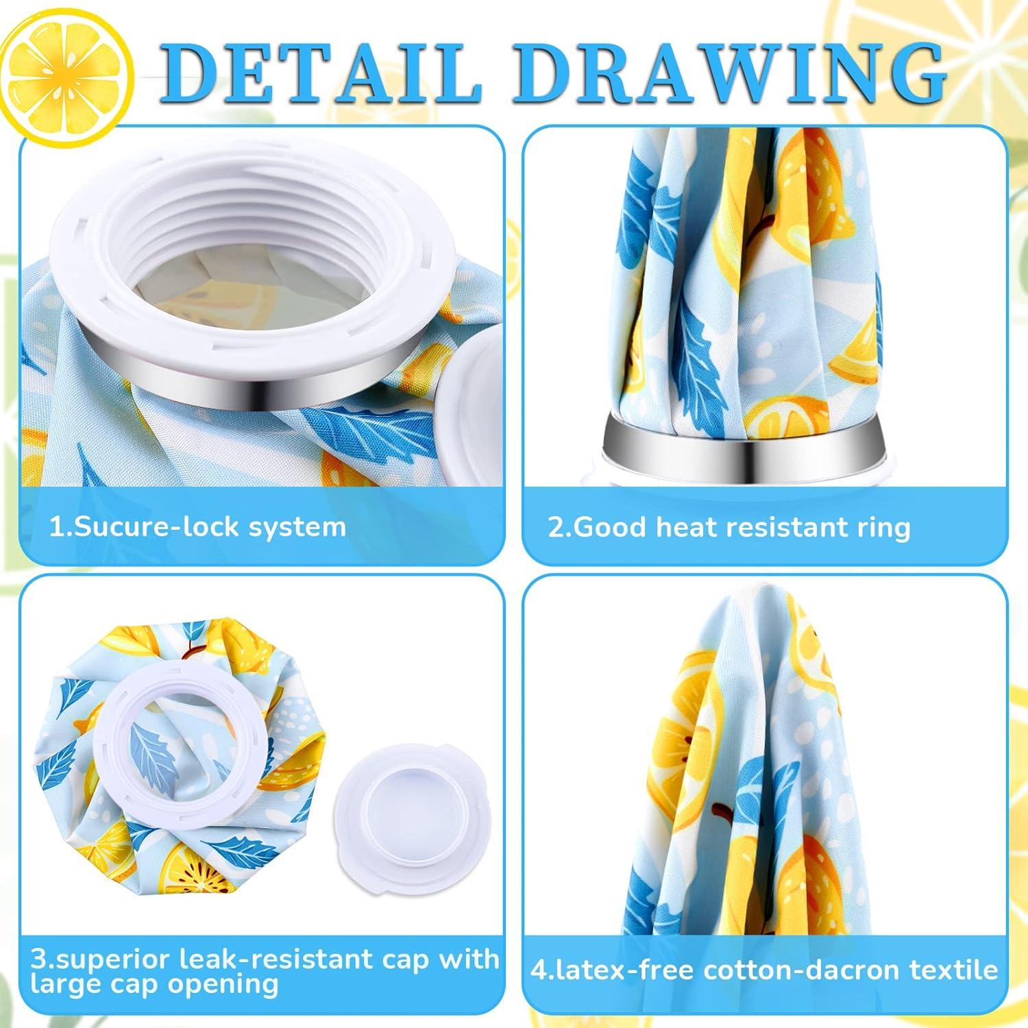 Bolsa de Hielo Reutilizable Honoson 5.5" Fría y Caliente