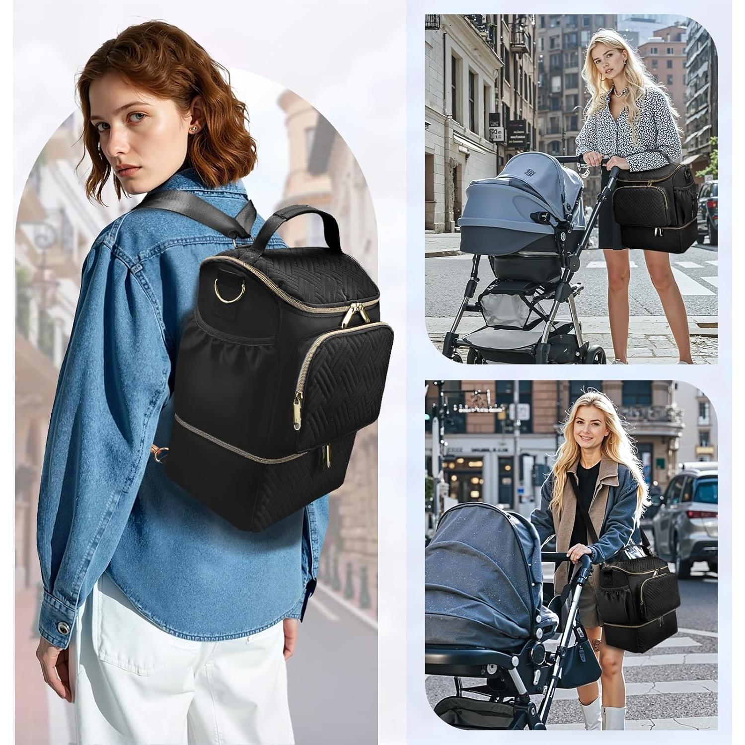 Bolsa Extractora de Leche Materna GDNasist Negra 15L Portátil