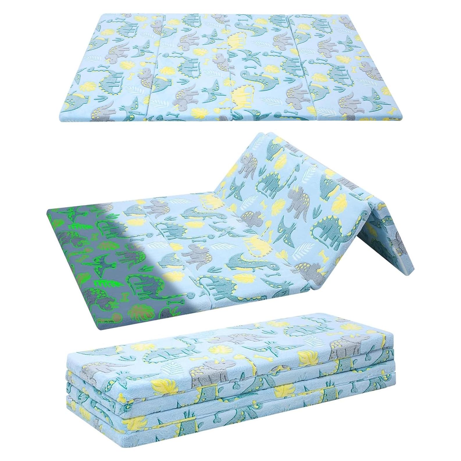 Colchón Futón Plegable MeMoreCool 1.83x1.22m para Niños