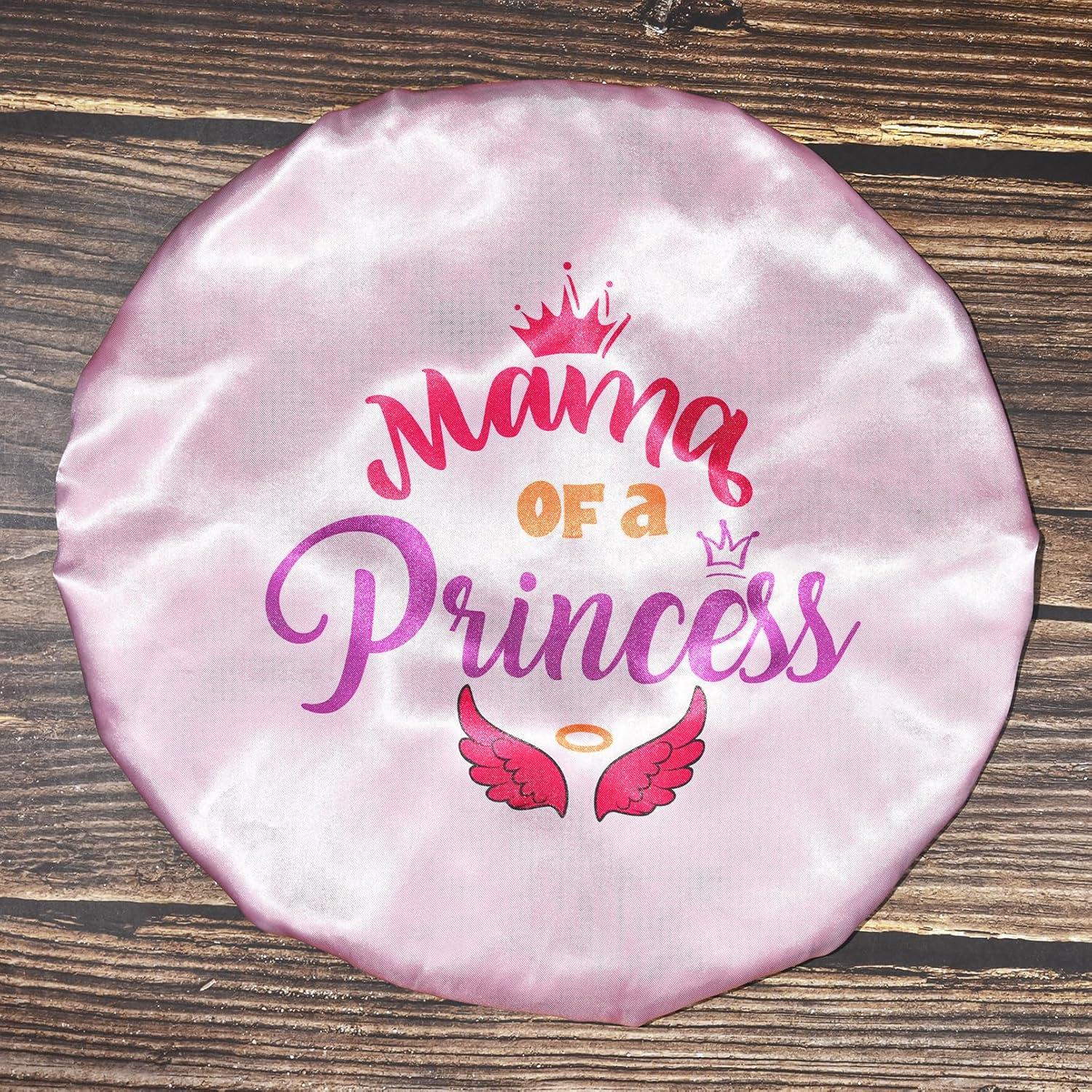 Conjunto de Bonetes Reversibles de Satén Aileam Rosa