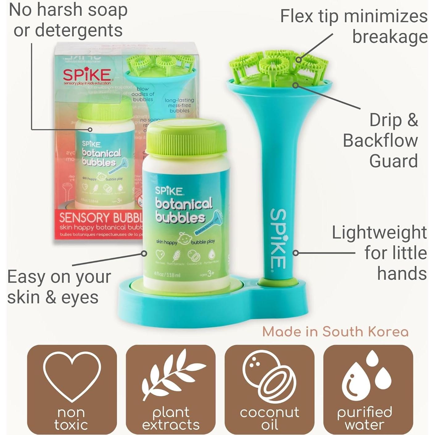 Burbujeador Innobaby Spike con Burbujas Botánicas 229g