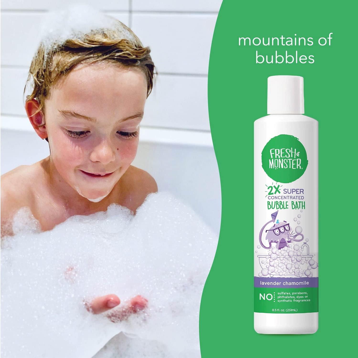 Baño de Burbujas Concentrado Fresh Monster 240ml - Lavanda