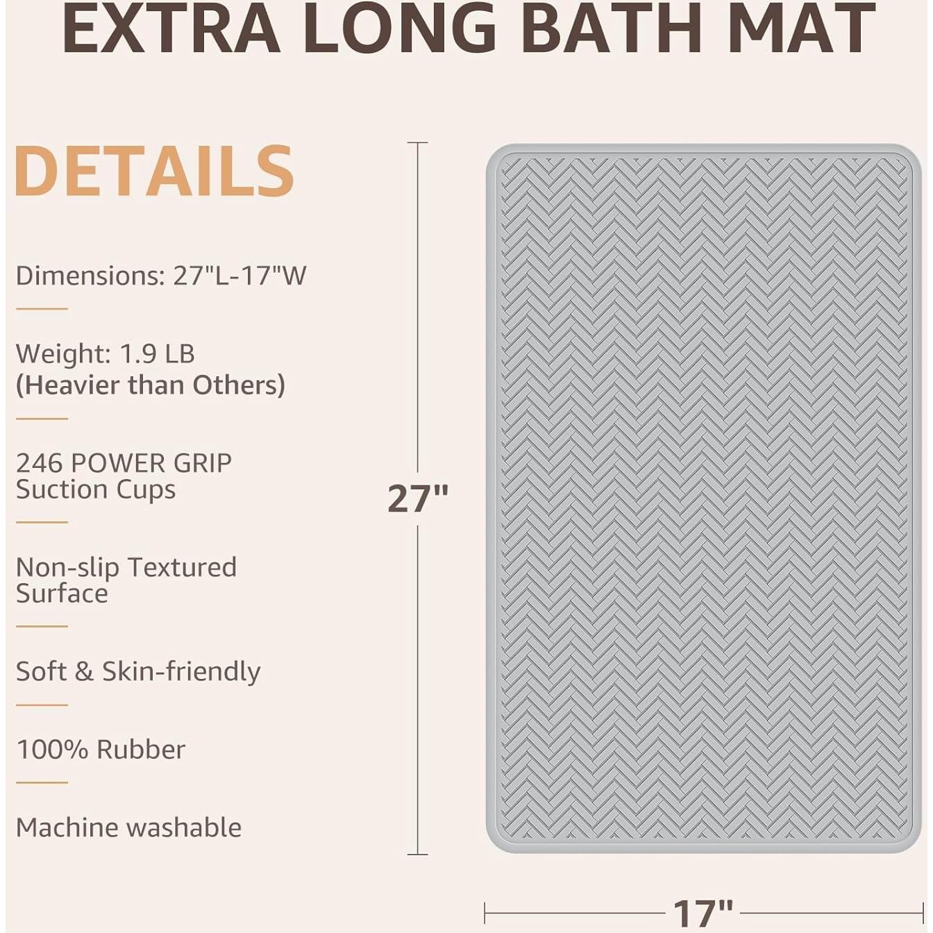 Alfombrilla Antideslizante OTHWAY 68.6x43.2 cm Gris