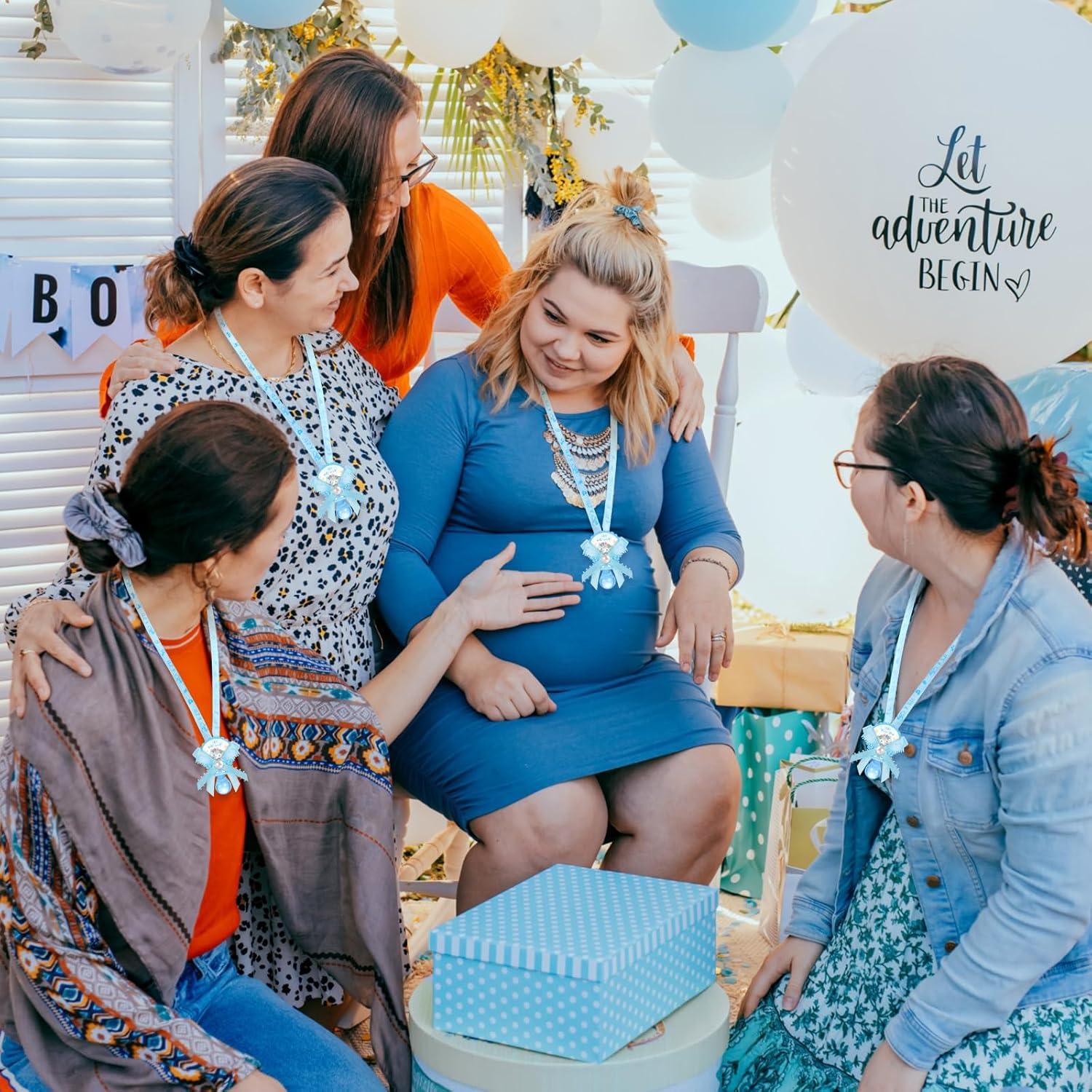 Collares de Chupete Remuuly 60 Pcs Elefante Baby Shower