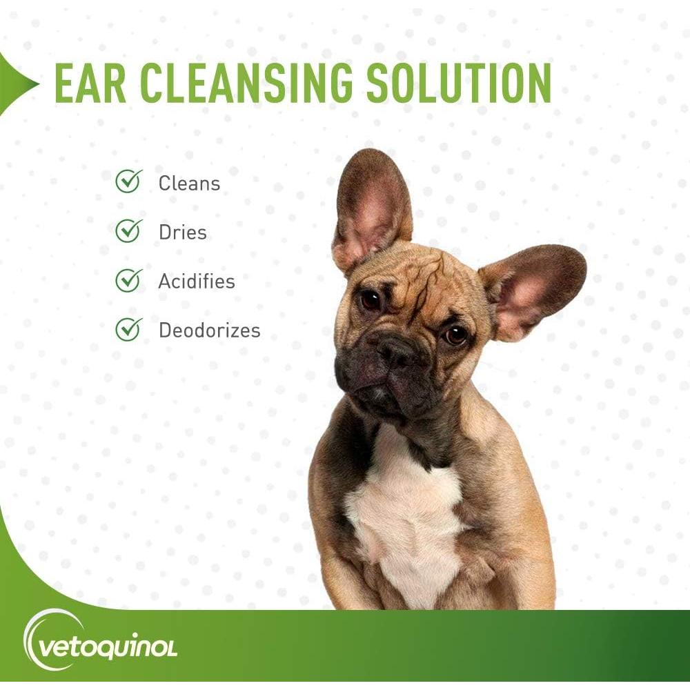 Limpiador de Oídos Vetoquinol 118 ml para Perros y Gatos