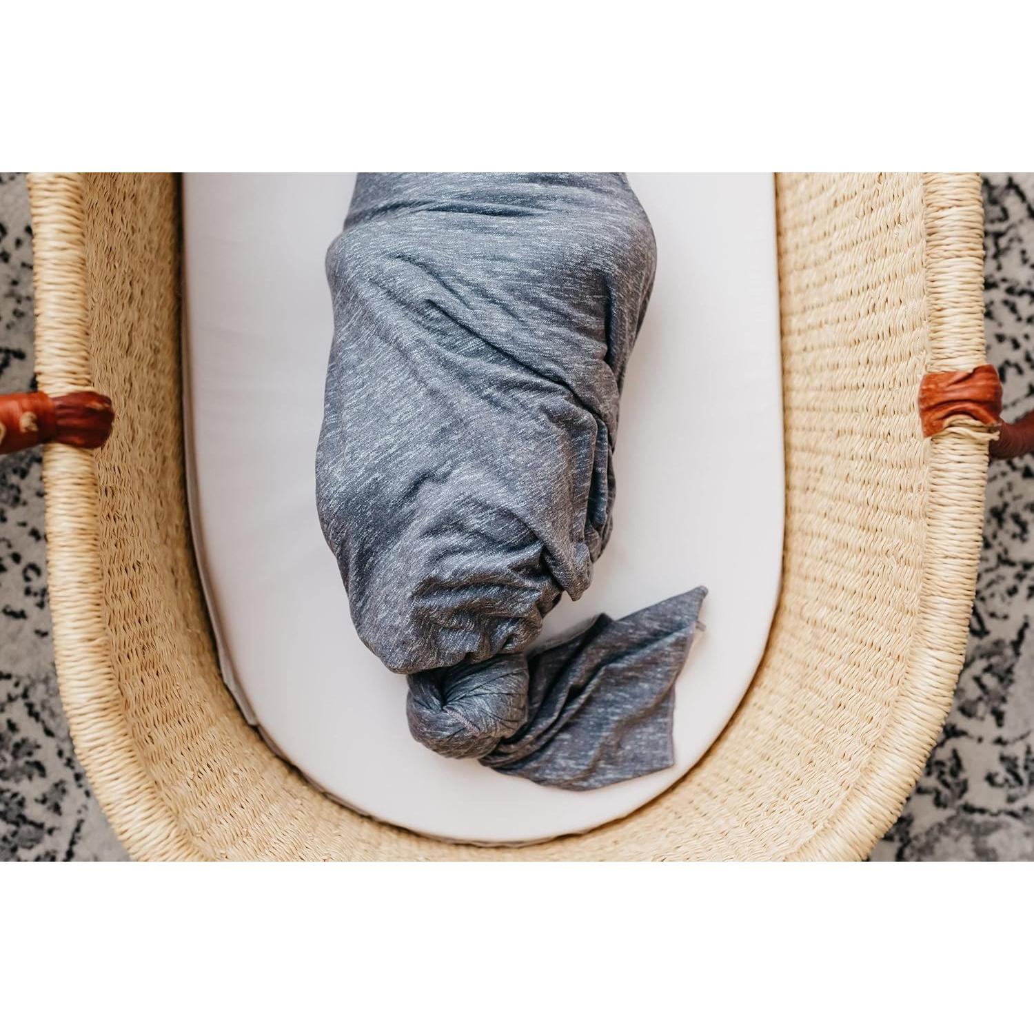 Manta de Envolver Copper Pearl Denim 116.8x116.8 cm Suave