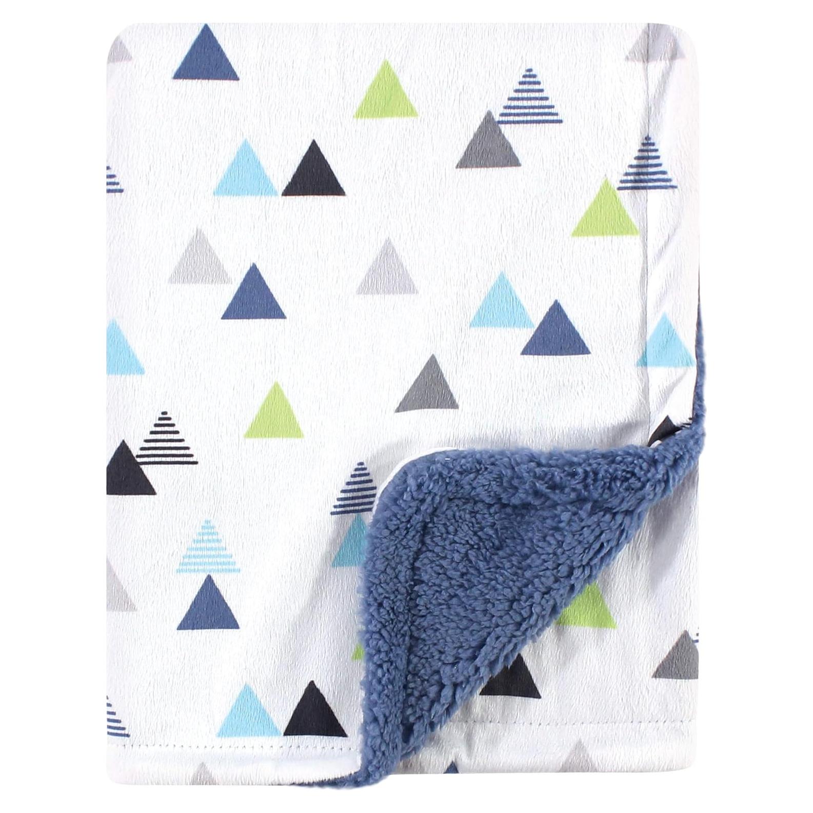 Manta de peluche Hudson Baby unisex 76x102 cm abstracta