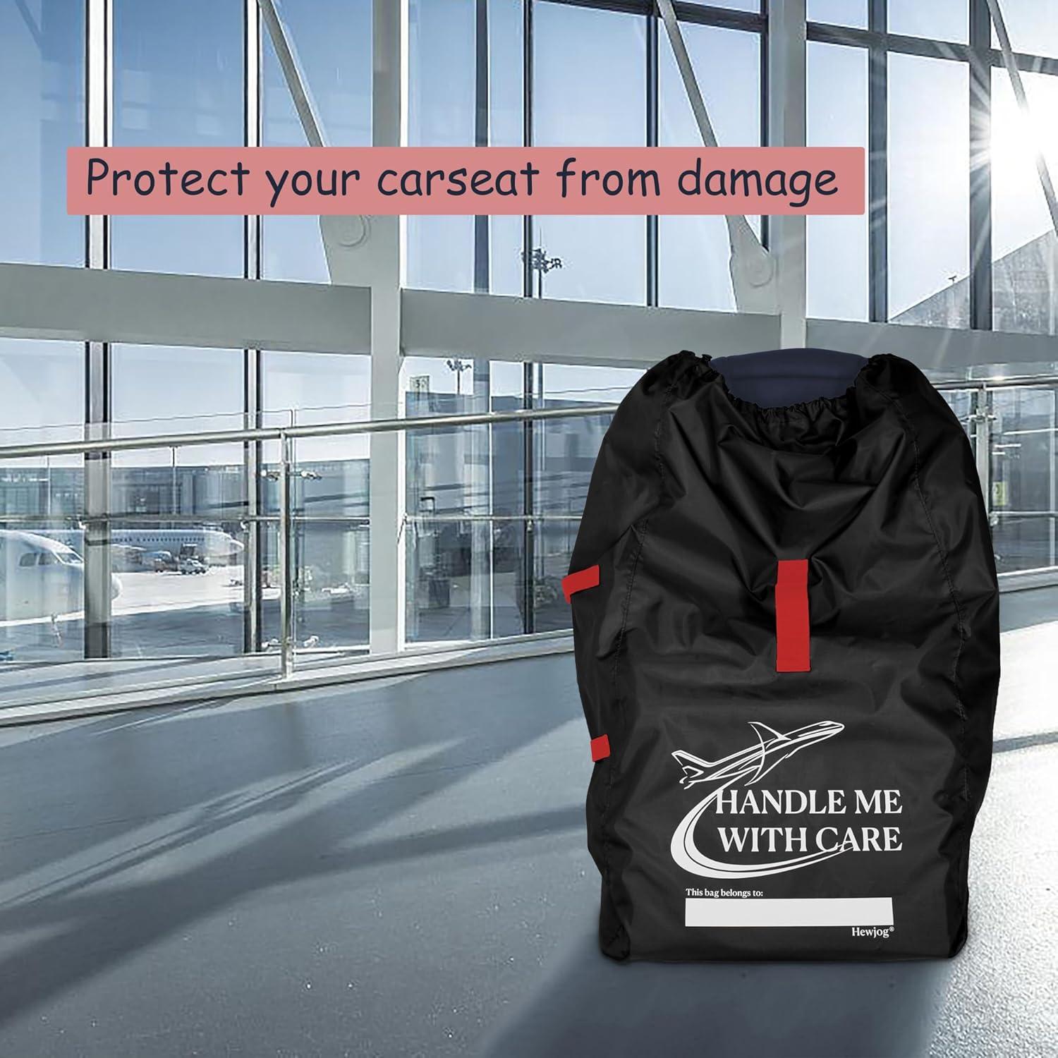 Bolsa de Viaje para Asiento de Auto KVCOM008, Negro 86x46x46cm