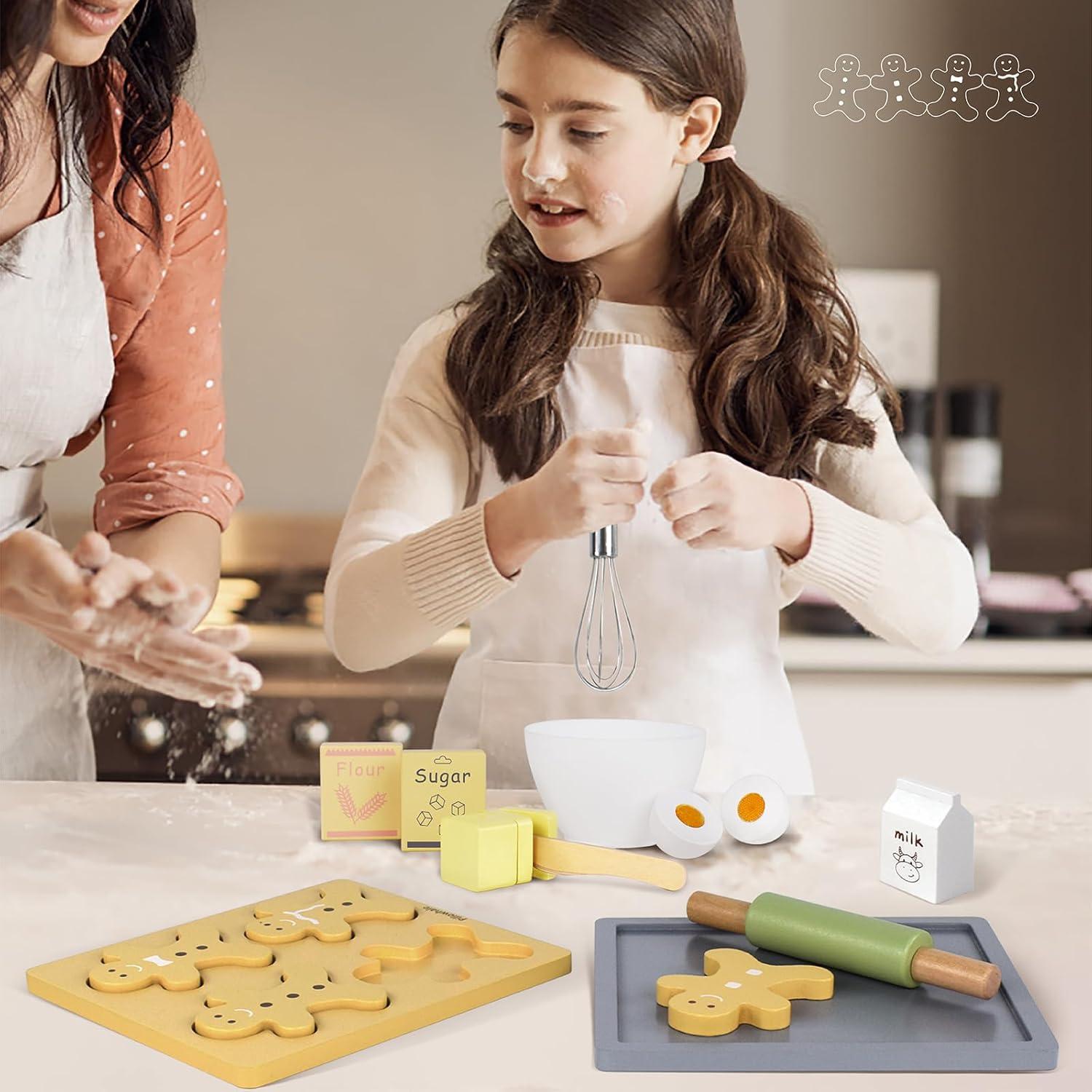 Juego de Hornear Galletas de Jengibre Pillowhale - 18 Piezas