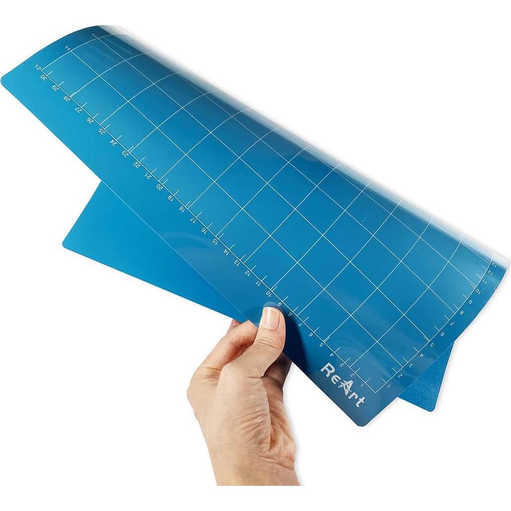 ReArt Juego de Alfombrillas de Corte Adhesivas 30.48 cm x 30.48 cm