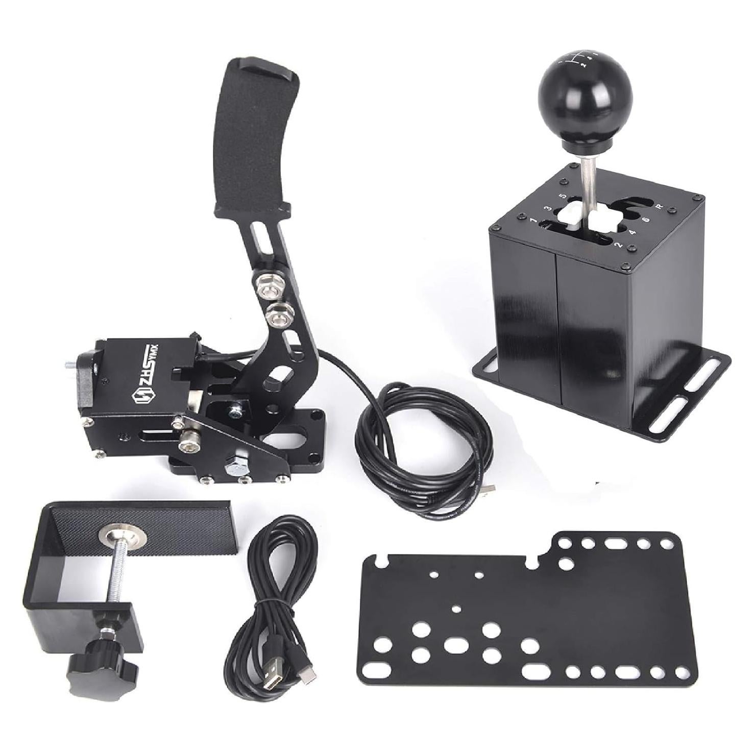 Cambiador de Simulador USB y Freno de Mano ZHSYMX 6+R