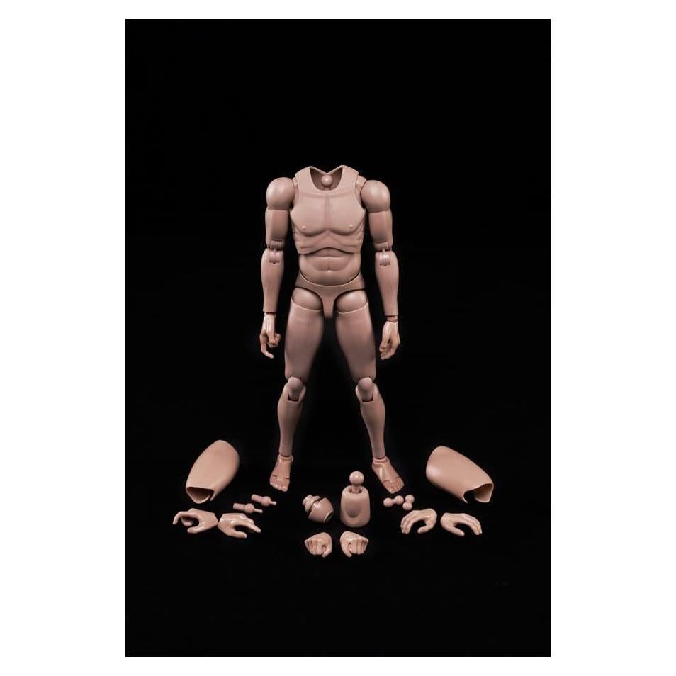 Figura de acción 1/6 masculina muscular Lmzauet MX02-A PVC