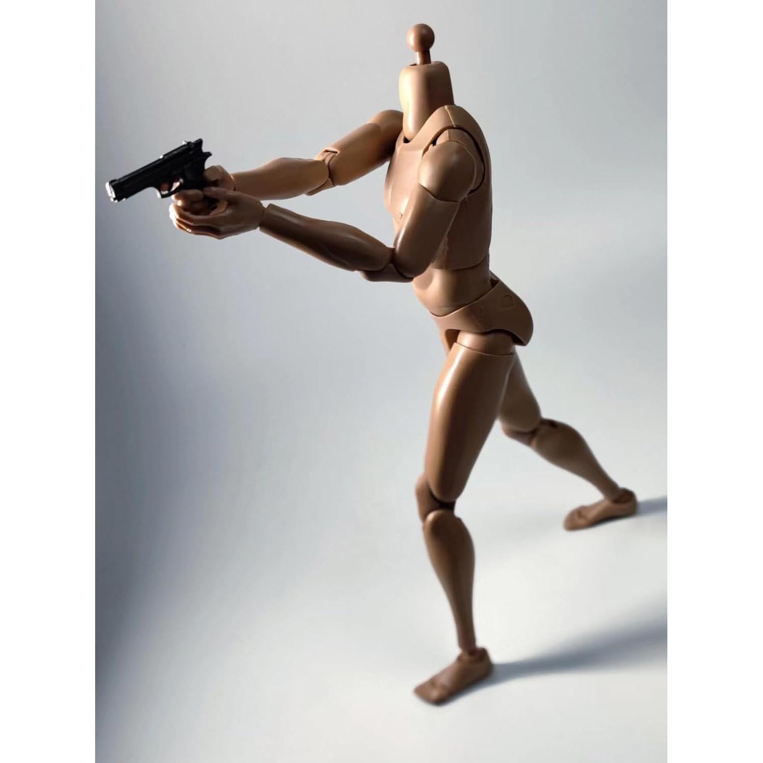 Figura de acción 1/6 masculina muscular Lmzauet MX02-A PVC