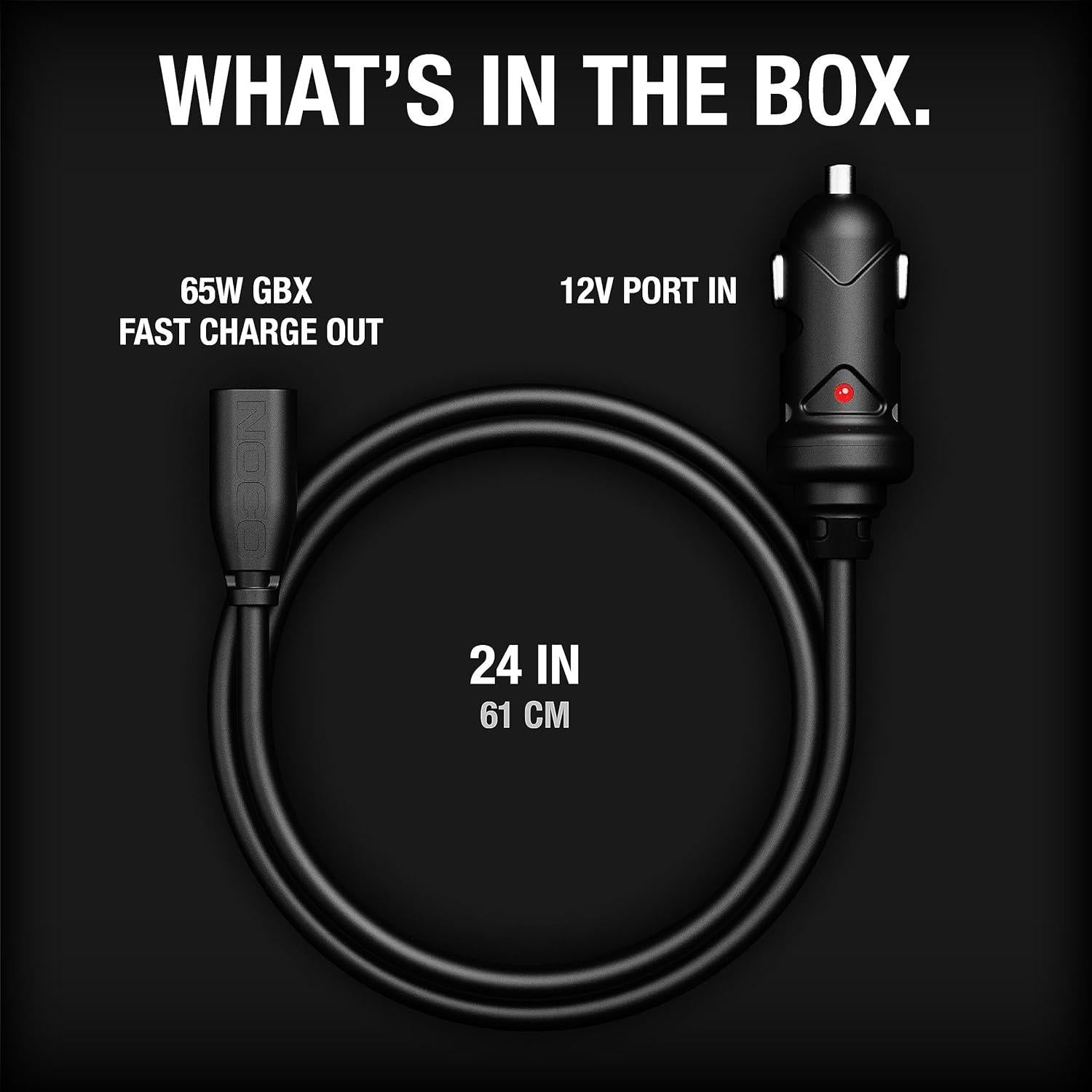 Cargador de coche NOCO GBC011 65W 12V para Jump Starters