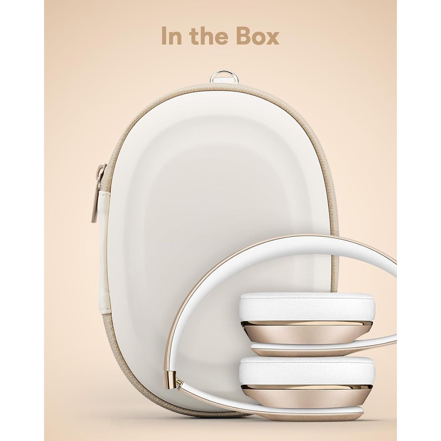 Funda para Auriculares Beats Studio Pro/Solo 4/3 - Beige