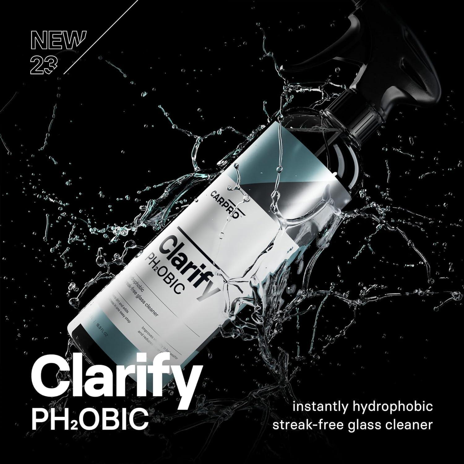 Limpiador de Cristales CARPRO Clarify Hidrofóbico 50ml