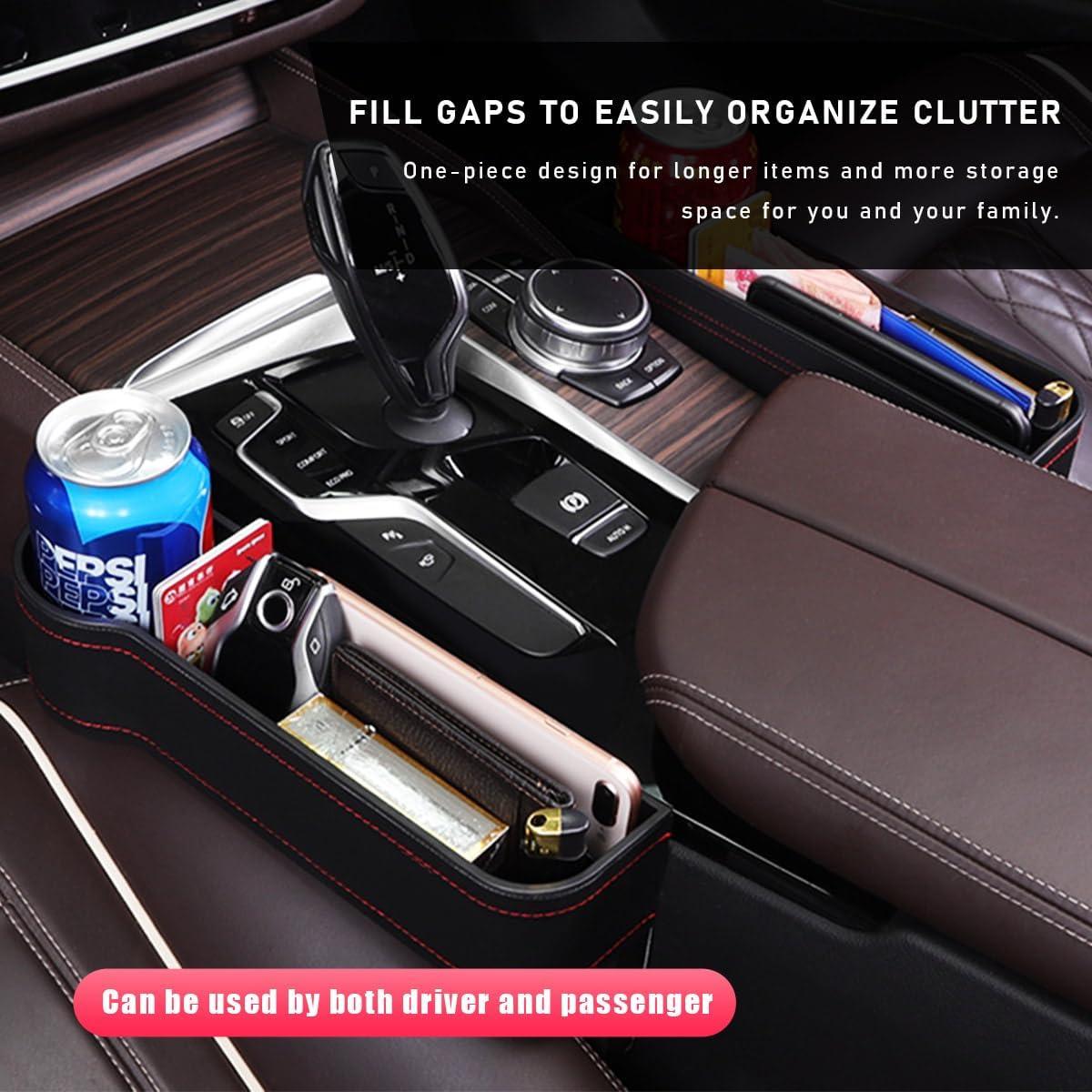 Relleno de Espacio entre Asientos Sylvil con Portavasos Negro