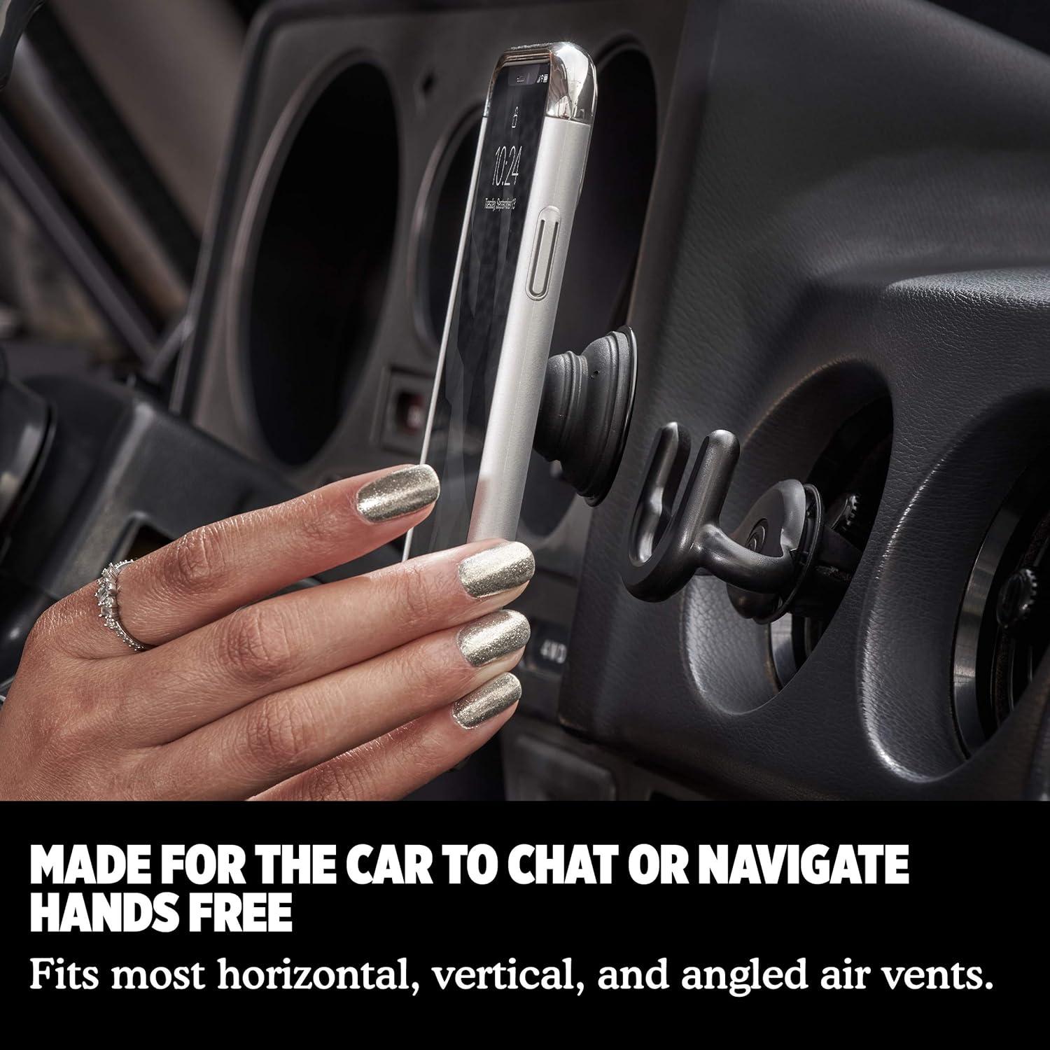 Soporte de Ventilación para Automóviles PopSockets PopMount 2 Negro