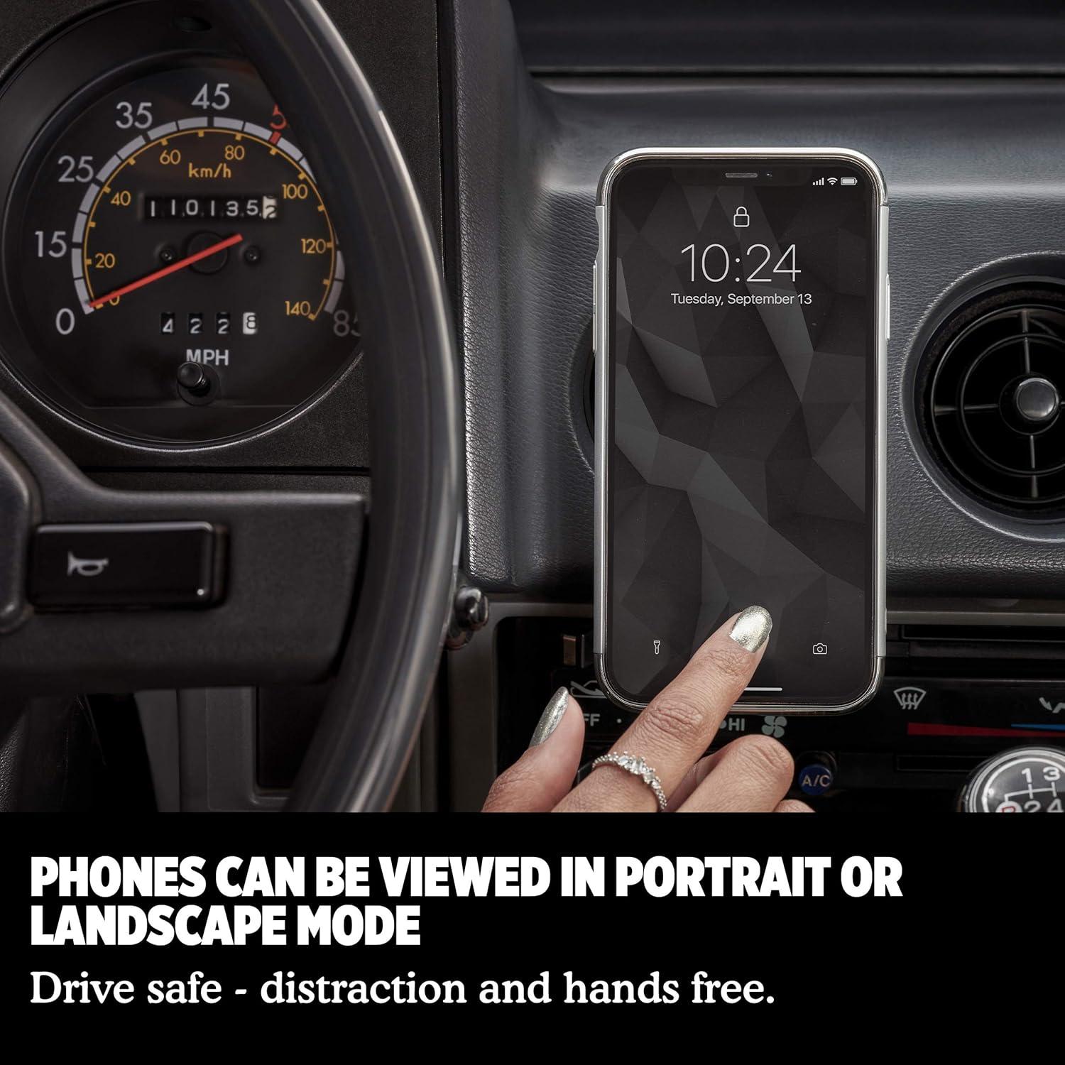 Soporte de Ventilación para Automóviles PopSockets PopMount 2 Negro