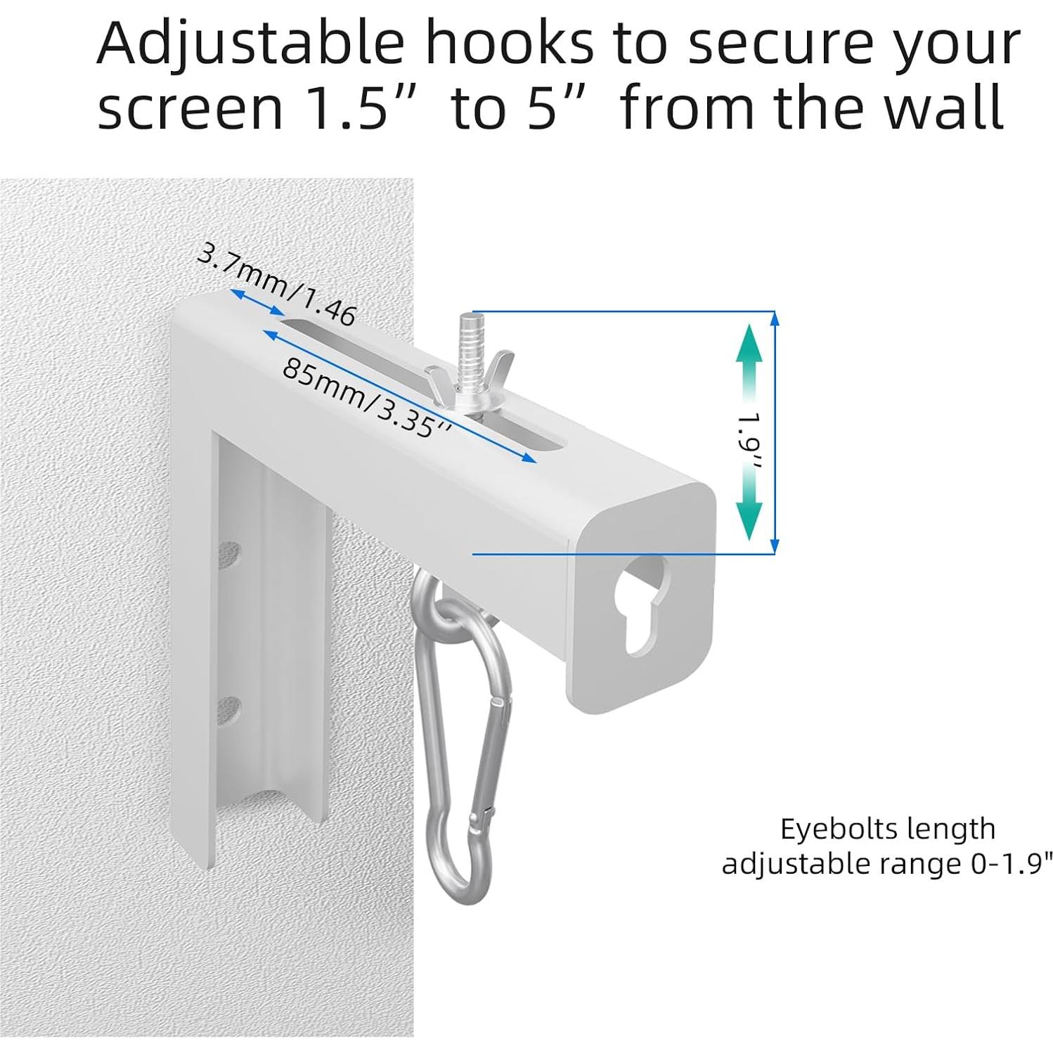 Soporte Universal para Proyector GZQIUYI - Paquete de 2, 66 lbs