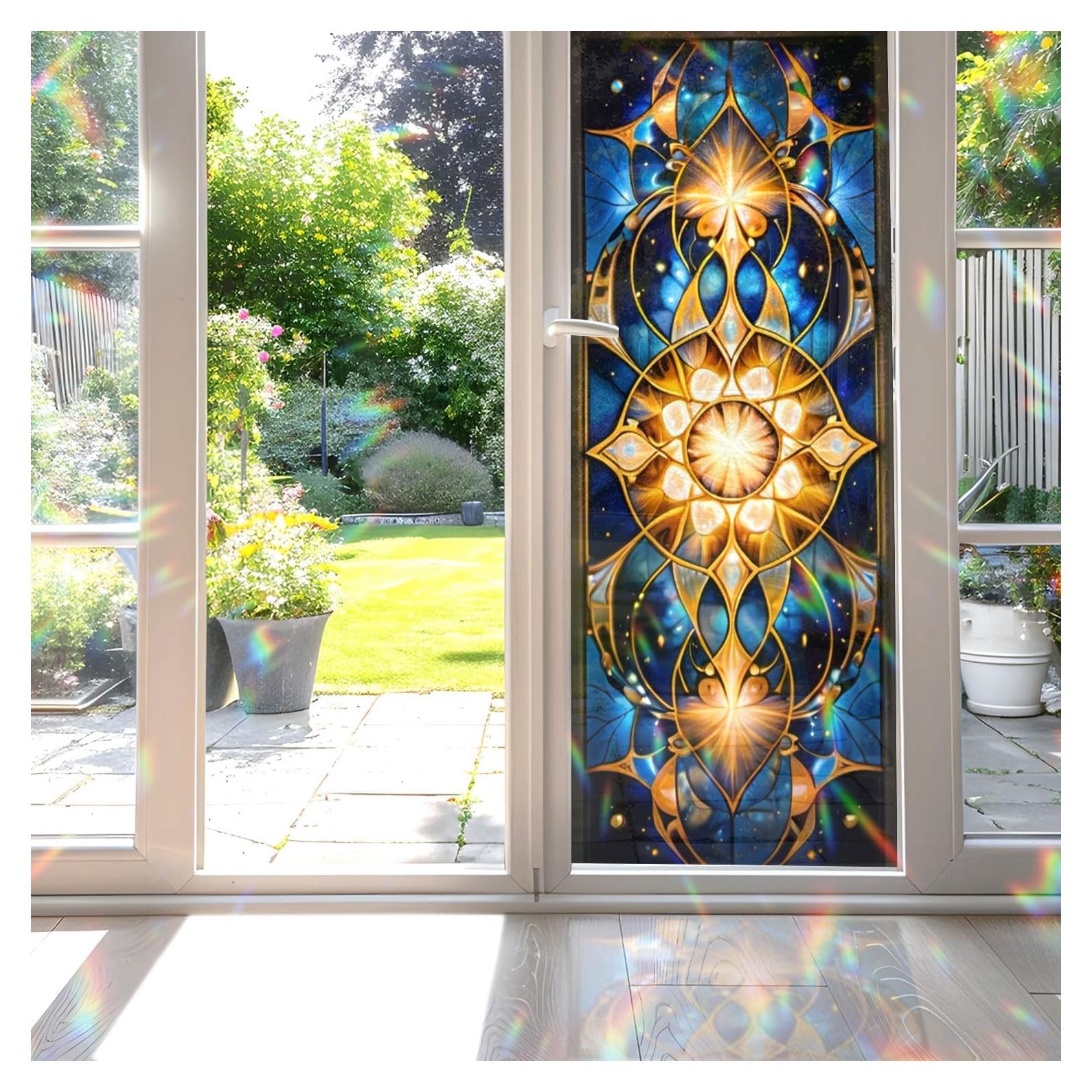 Película Decorativa para Ventana PODMemory 45x100cm Fractales