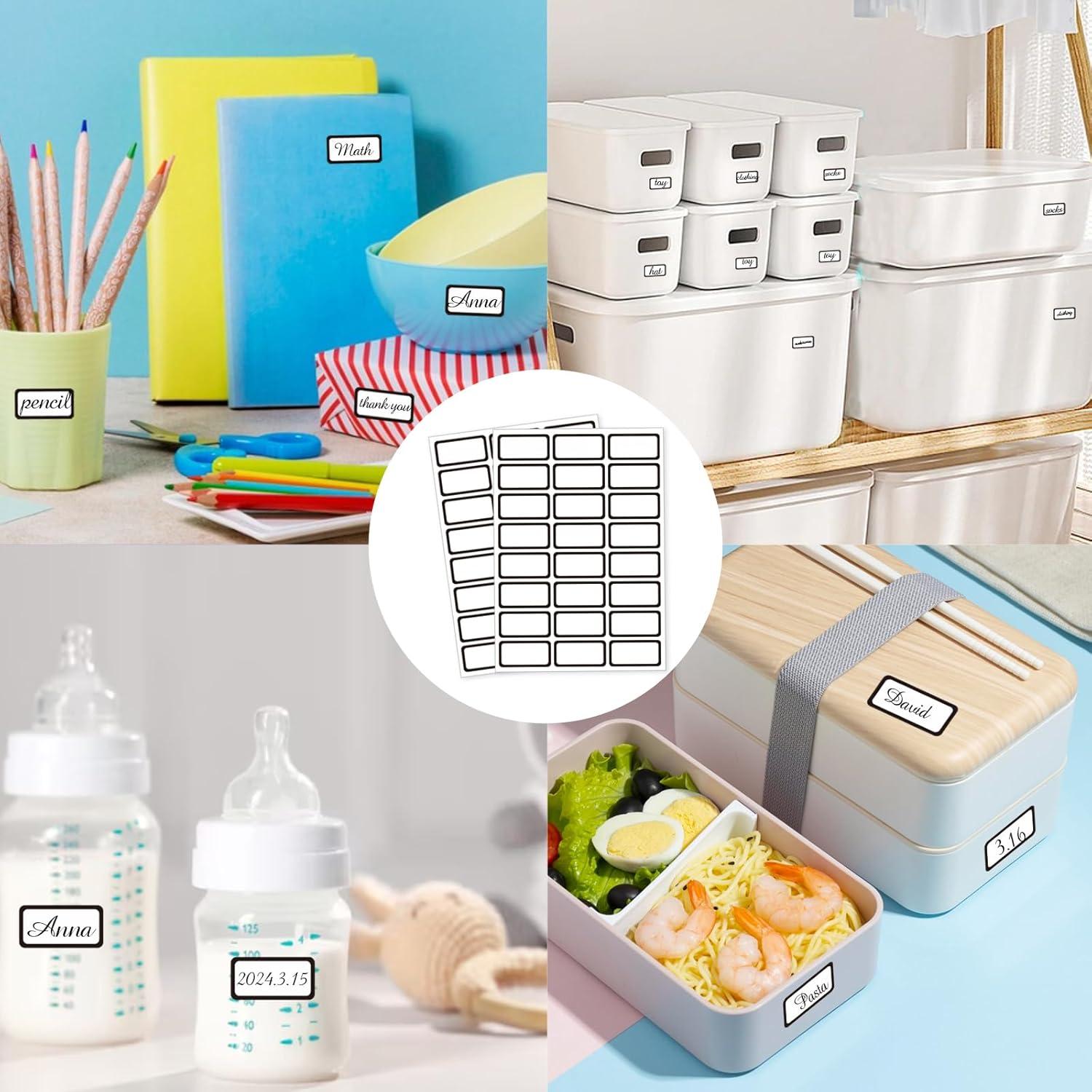 Etiquetas Removibles STARLIBOO 1x5 cm para Congelador 360 Pzs