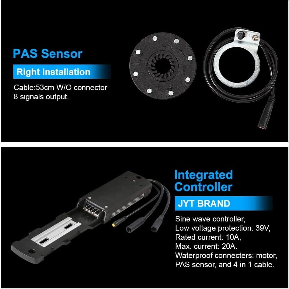 Kit de Conversión Ebike 26" YS YOSE POWER 48V 500W