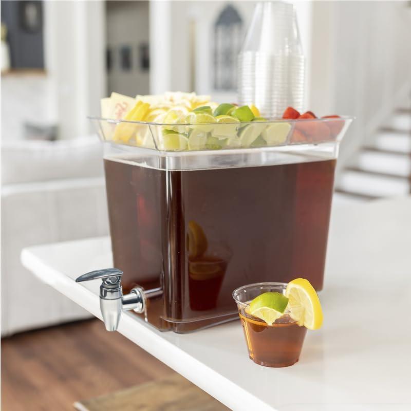 Dispensador de Bebidas Buddeez 9.46 Litros con Soporte y Tapa