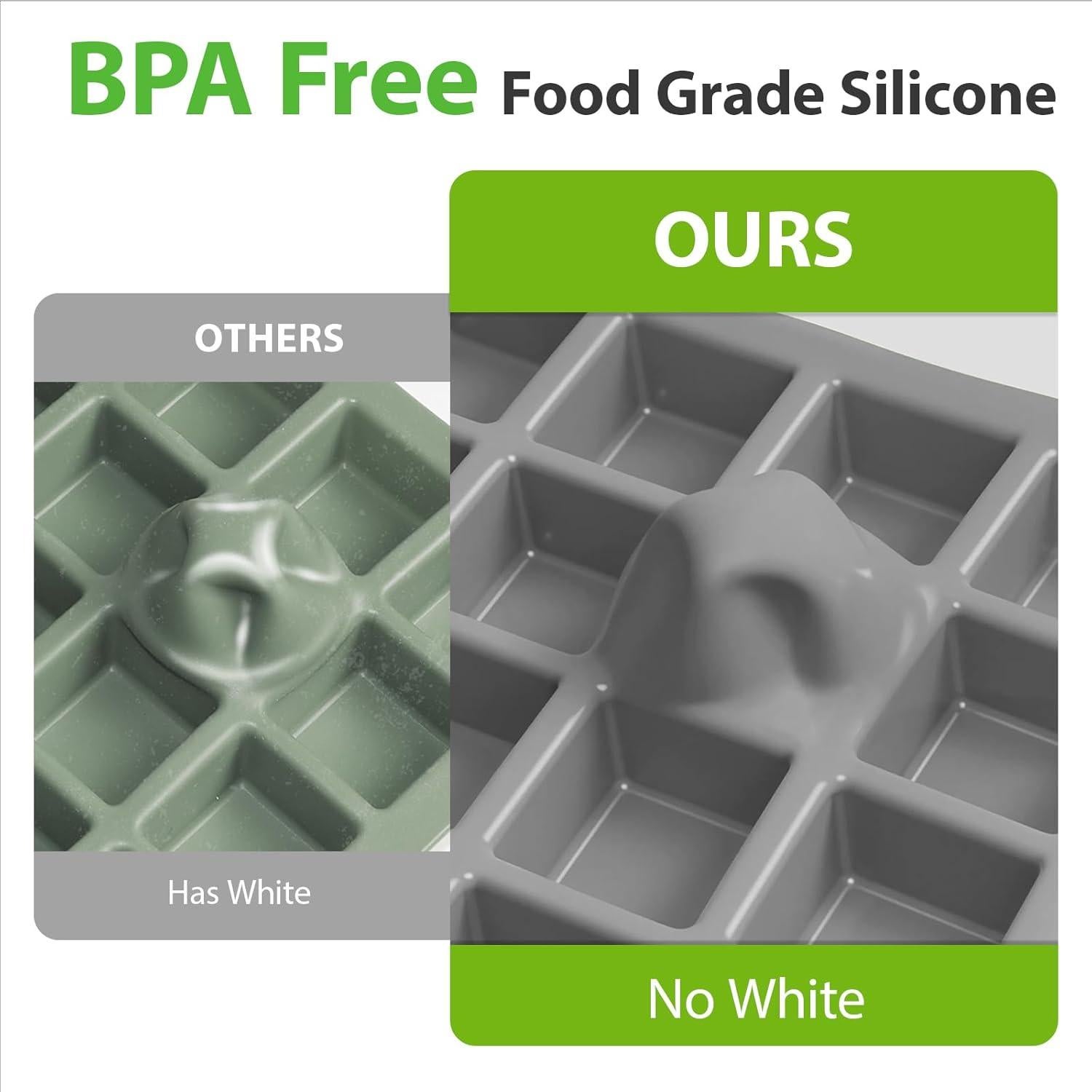 5 Moldes de Silicona Antiadherentes Superlong para Alimentos