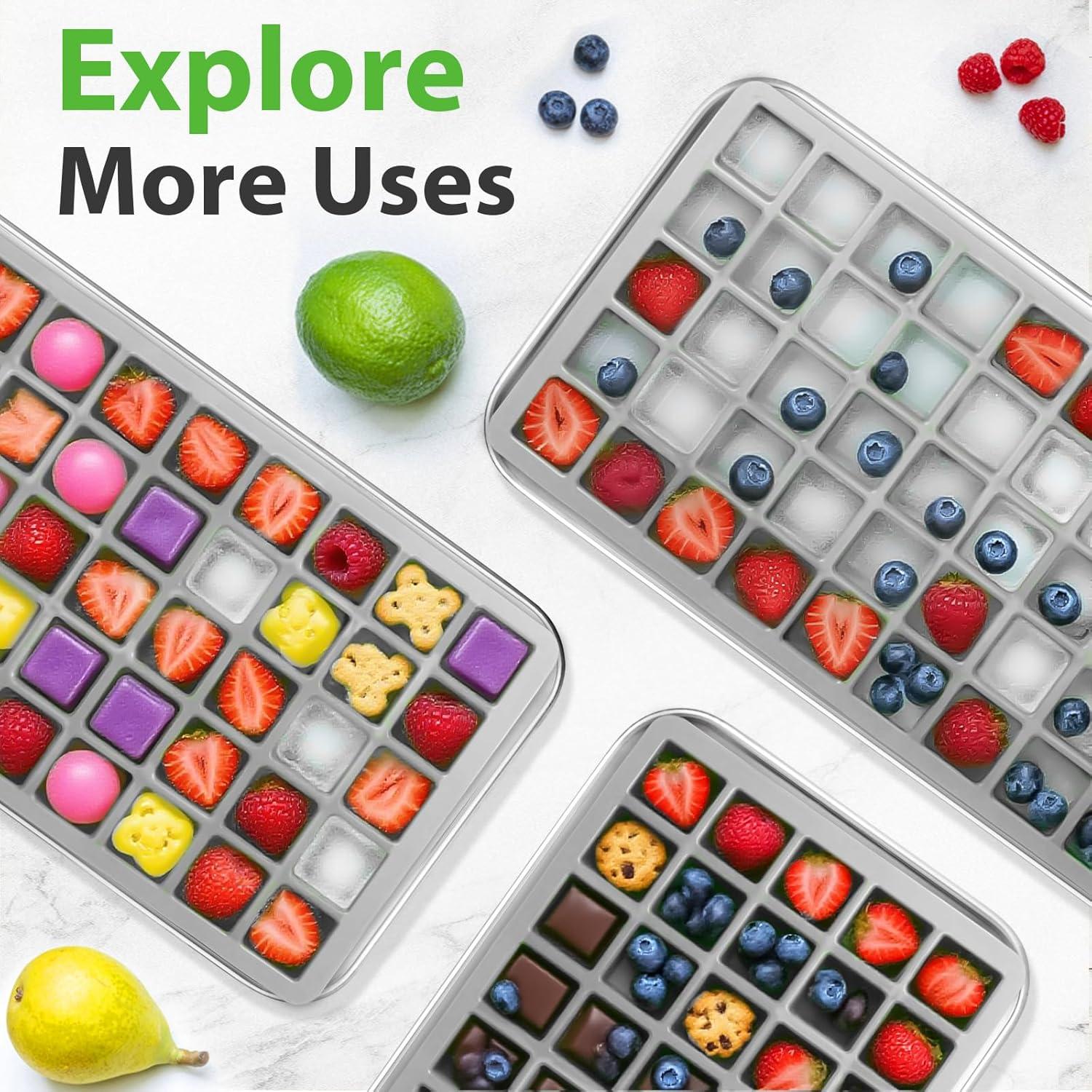 5 Moldes de Silicona Antiadherentes Superlong para Alimentos